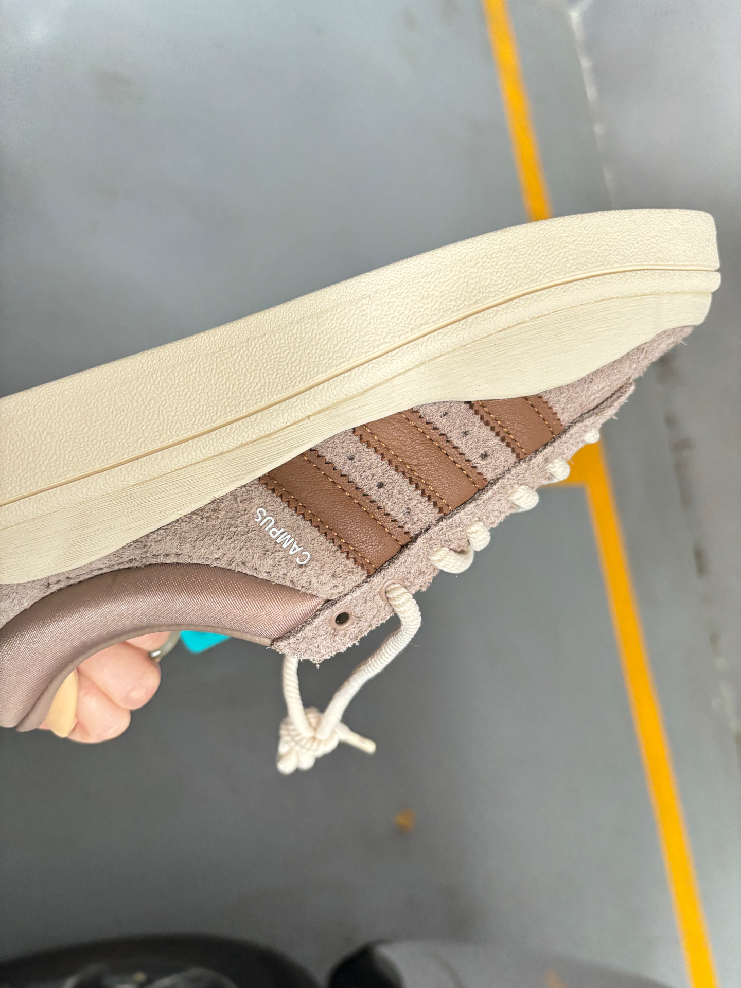 custom review-Adidas X Bad Bunnny Campus Lace up Sneakers