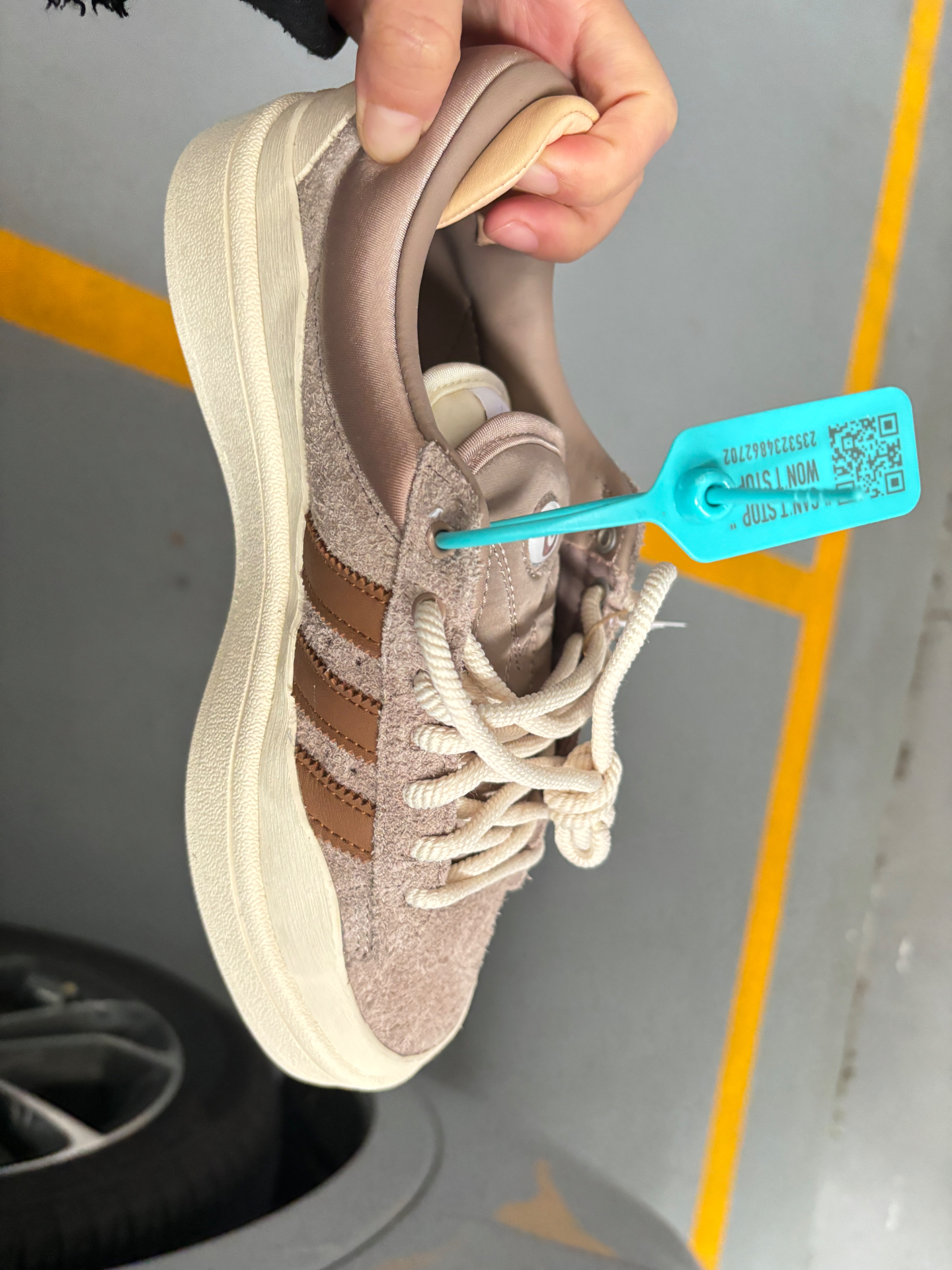 custom review-Adidas X Bad Bunnny Campus Lace up Sneakers