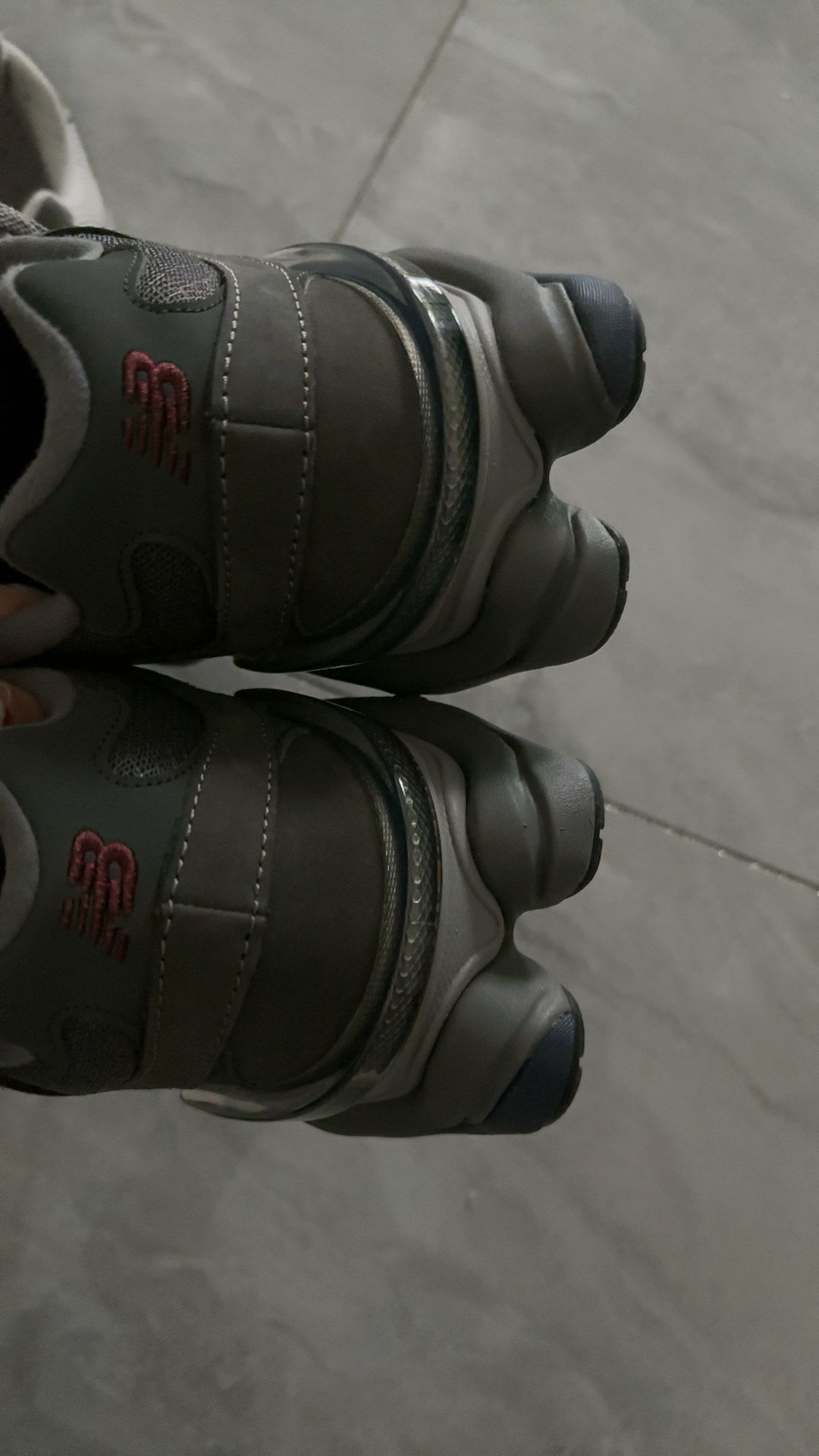 custom review-New Balance NB 9060 Low Топ Casual Унисекс Серый