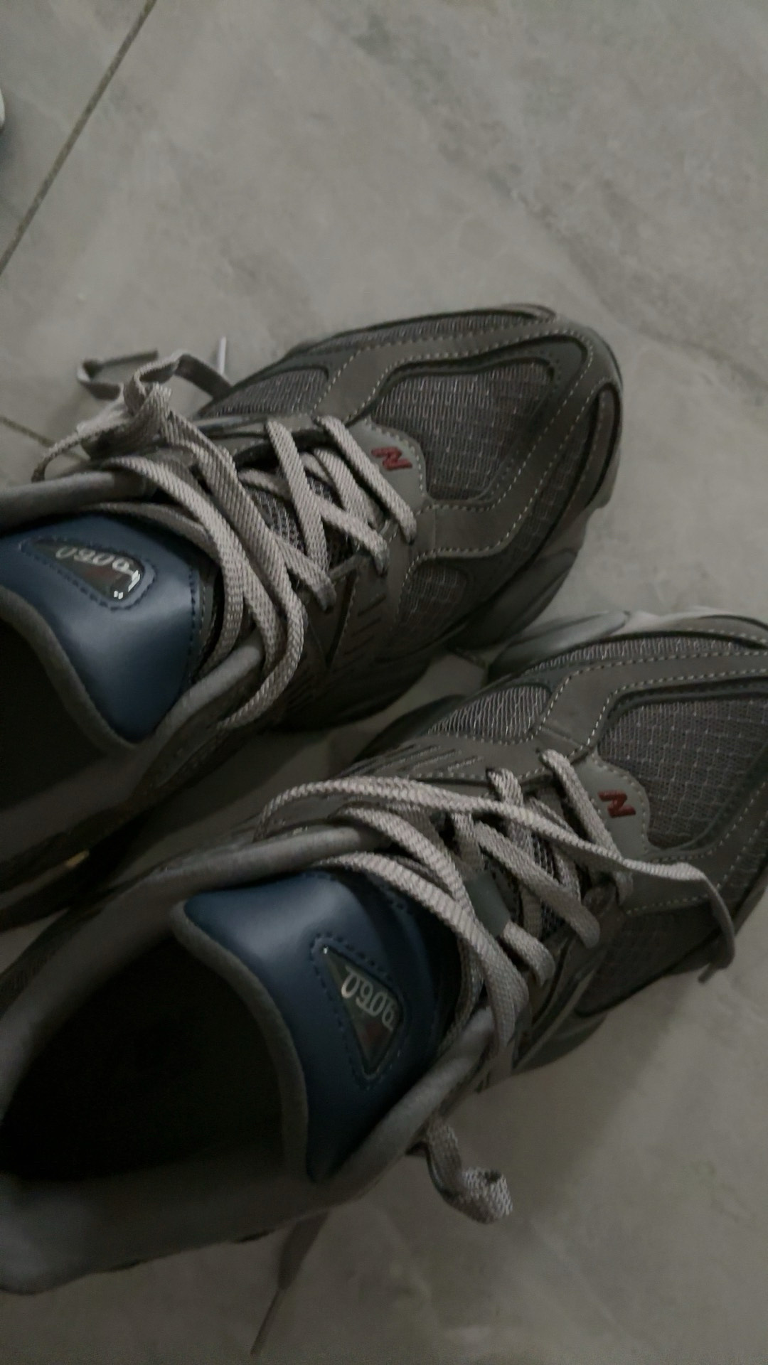 custom review-New Balance NB 9060 Low Топ Casual Унисекс Серый