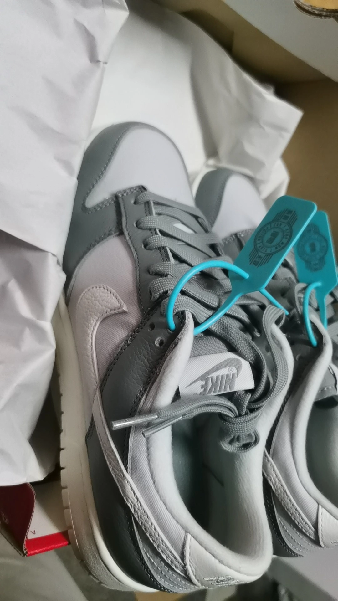 custom review-Nike Dunk 'Слюдяной зеленый' Низкие Кроссовки для скейтбординга Унисекс Серый Зеленый