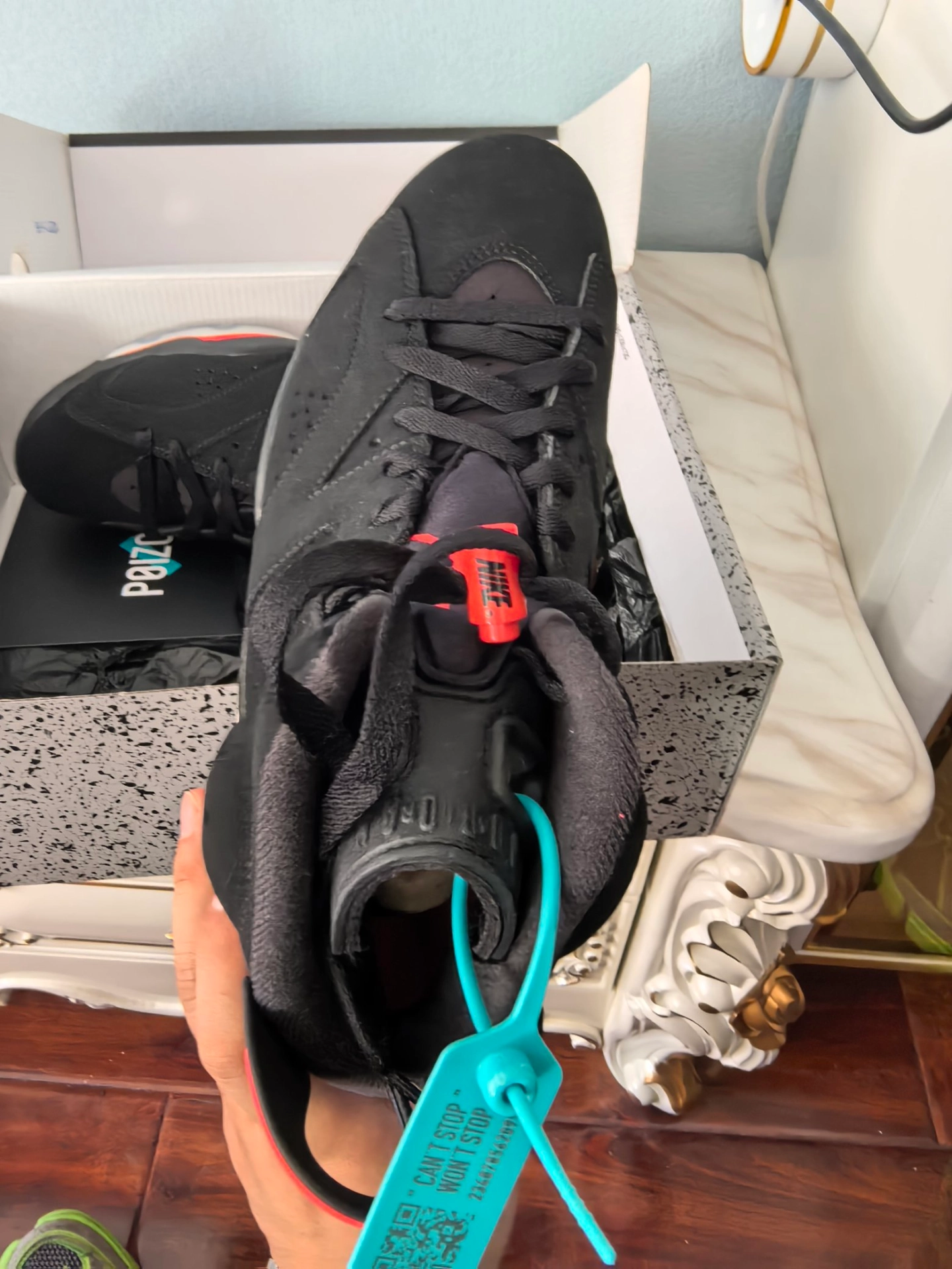 custom review-Air Jordan 6 Retro 'Infrared' 2019