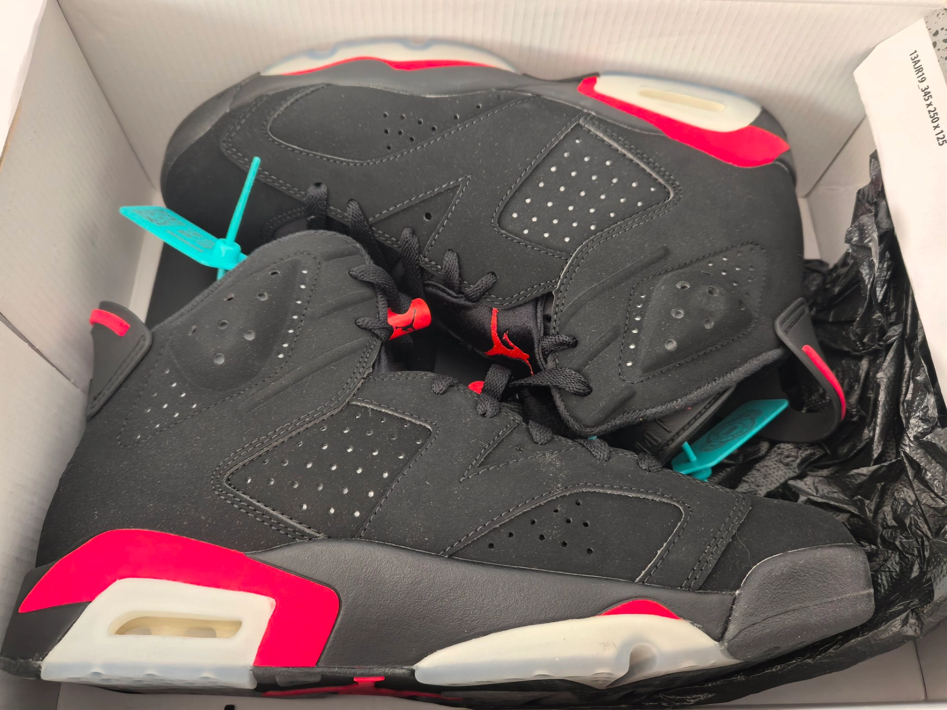 custom review-Air Jordan 6 Retro 'Infrared' 2019