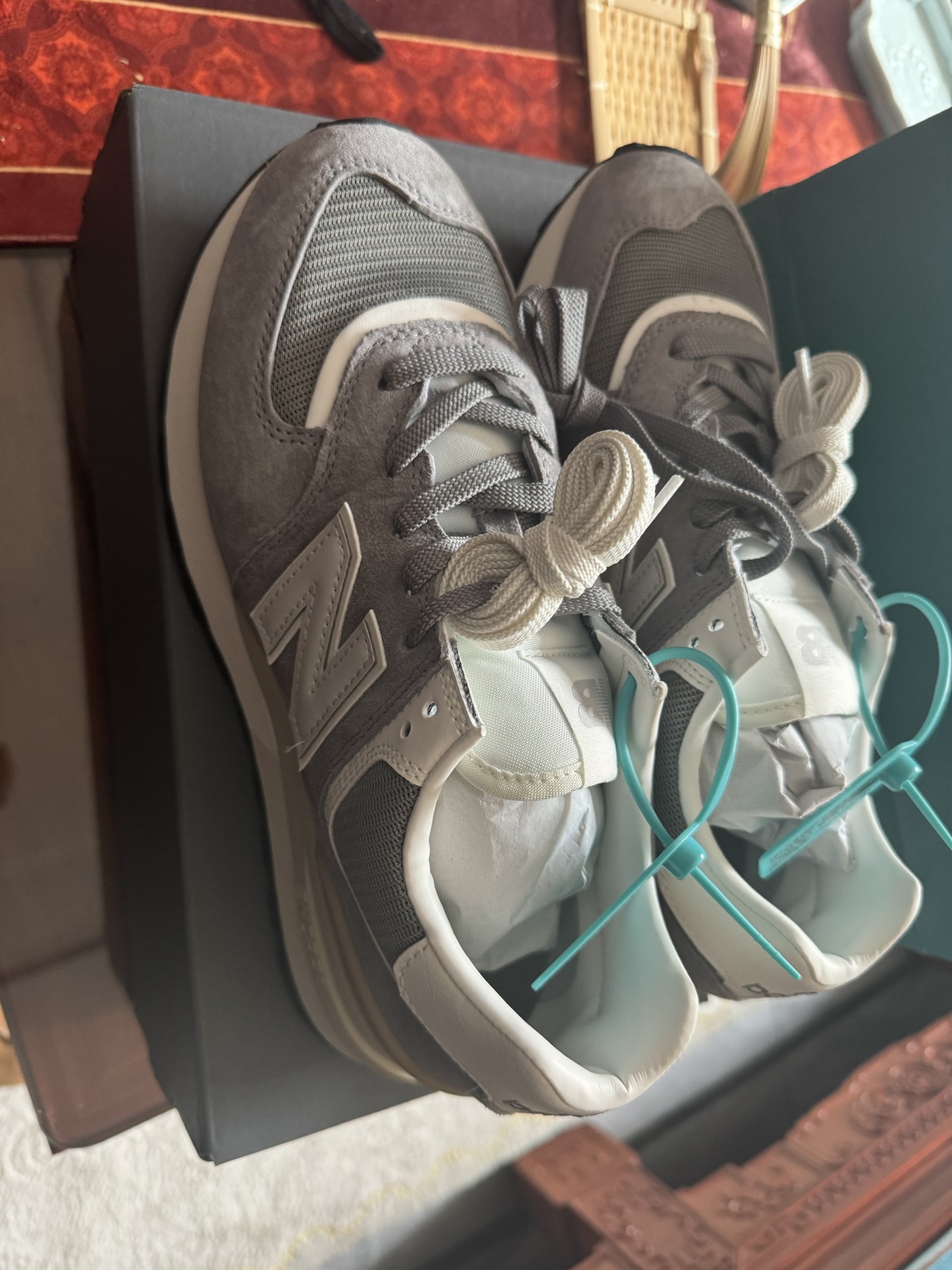 custom review-New Balance NB 574 Casual Low Top Унисекс