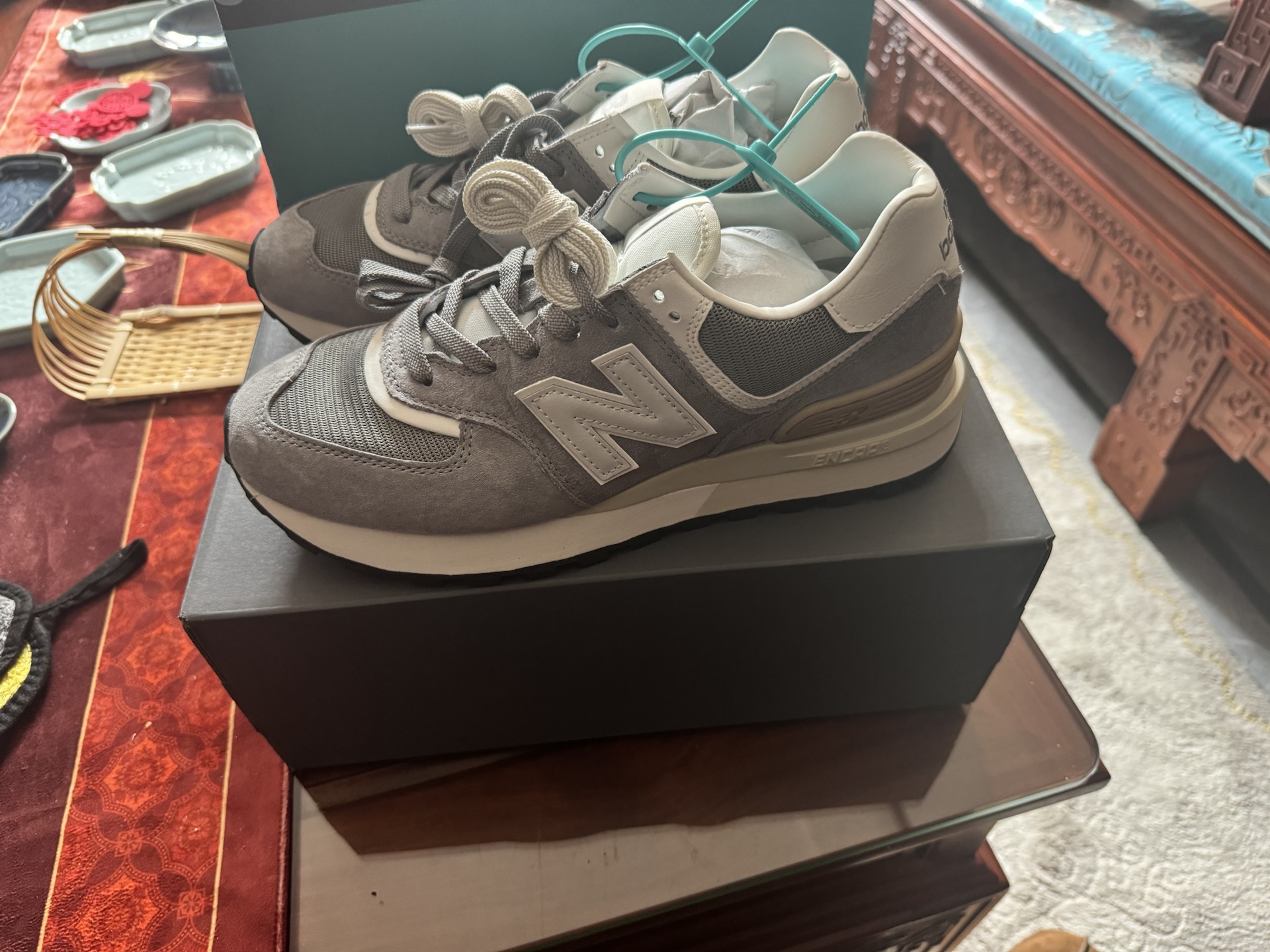 custom review-New Balance NB 574 Casual Low Top Унисекс
