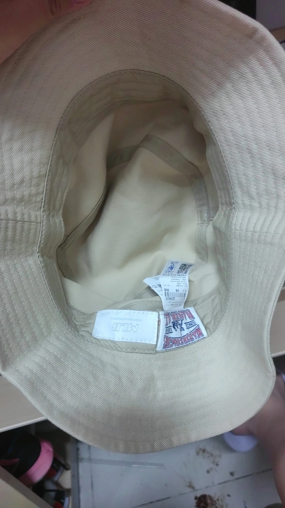 custom review-MLB Cotton Bucket Hats CPHE Унисекс Бежевый Черный Белый Горчичный Желтый