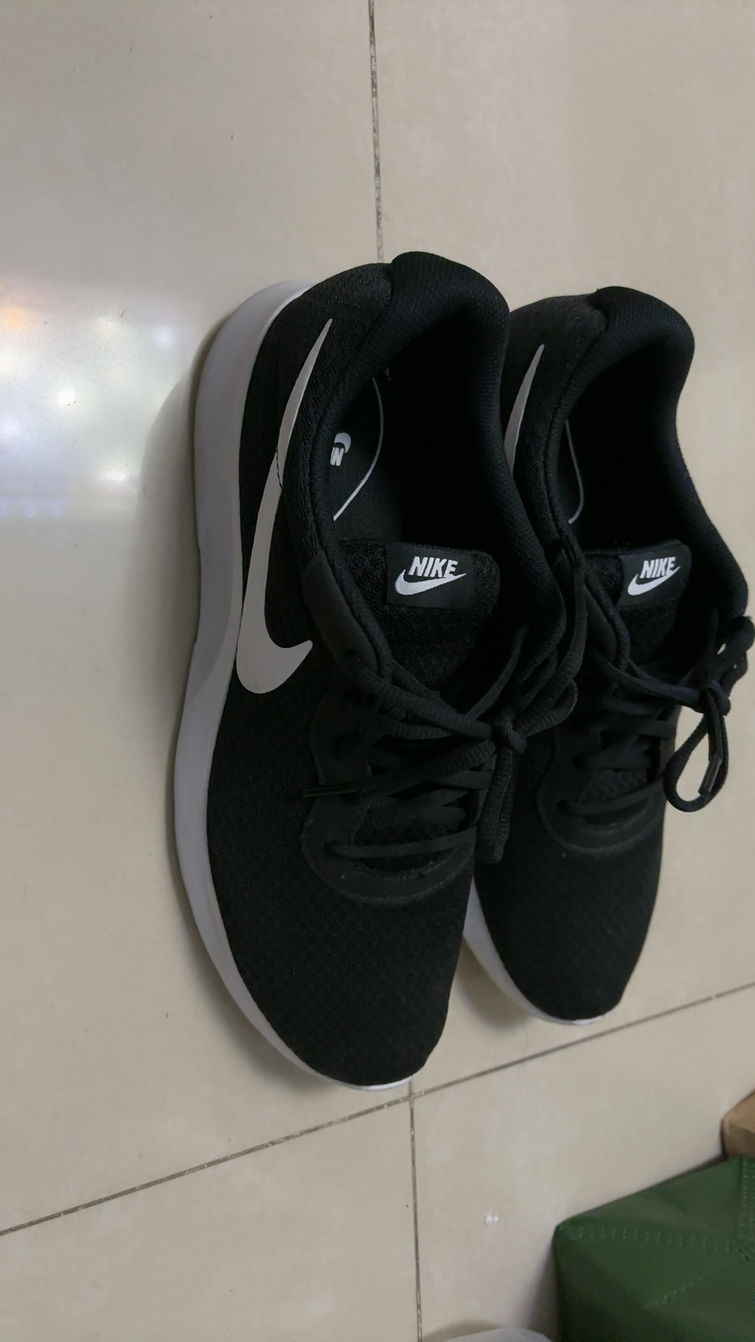 custom review-Nike Tanjun Collection Низкий Топ Повседневная Обувь Унисекс Черный и Белый Oreo