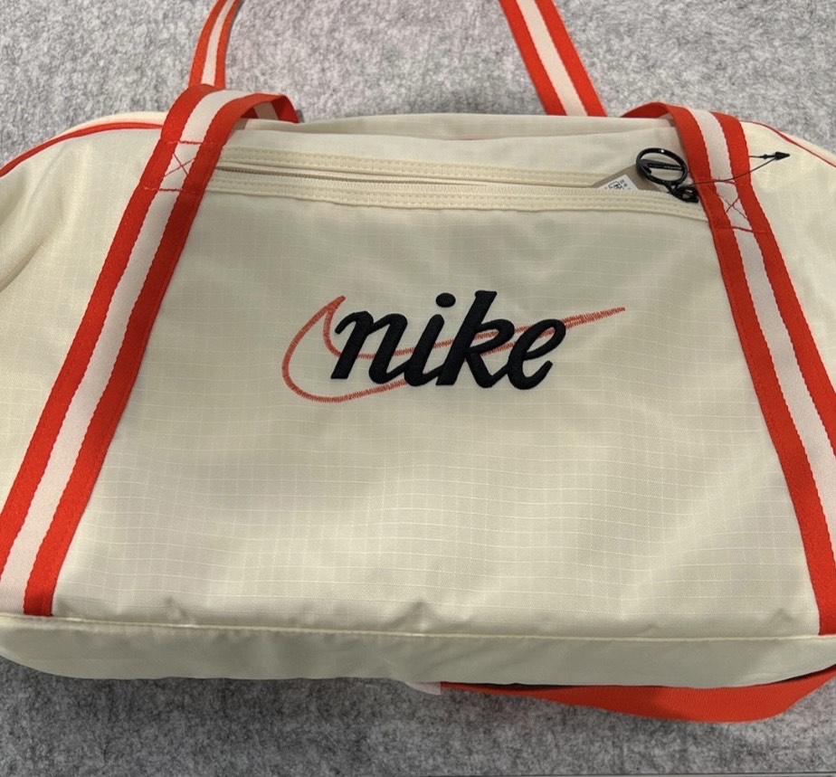 custom review-NIKE Спортивные сумки Кокосовое молоко & Passionate Красный & Черный Унисекс