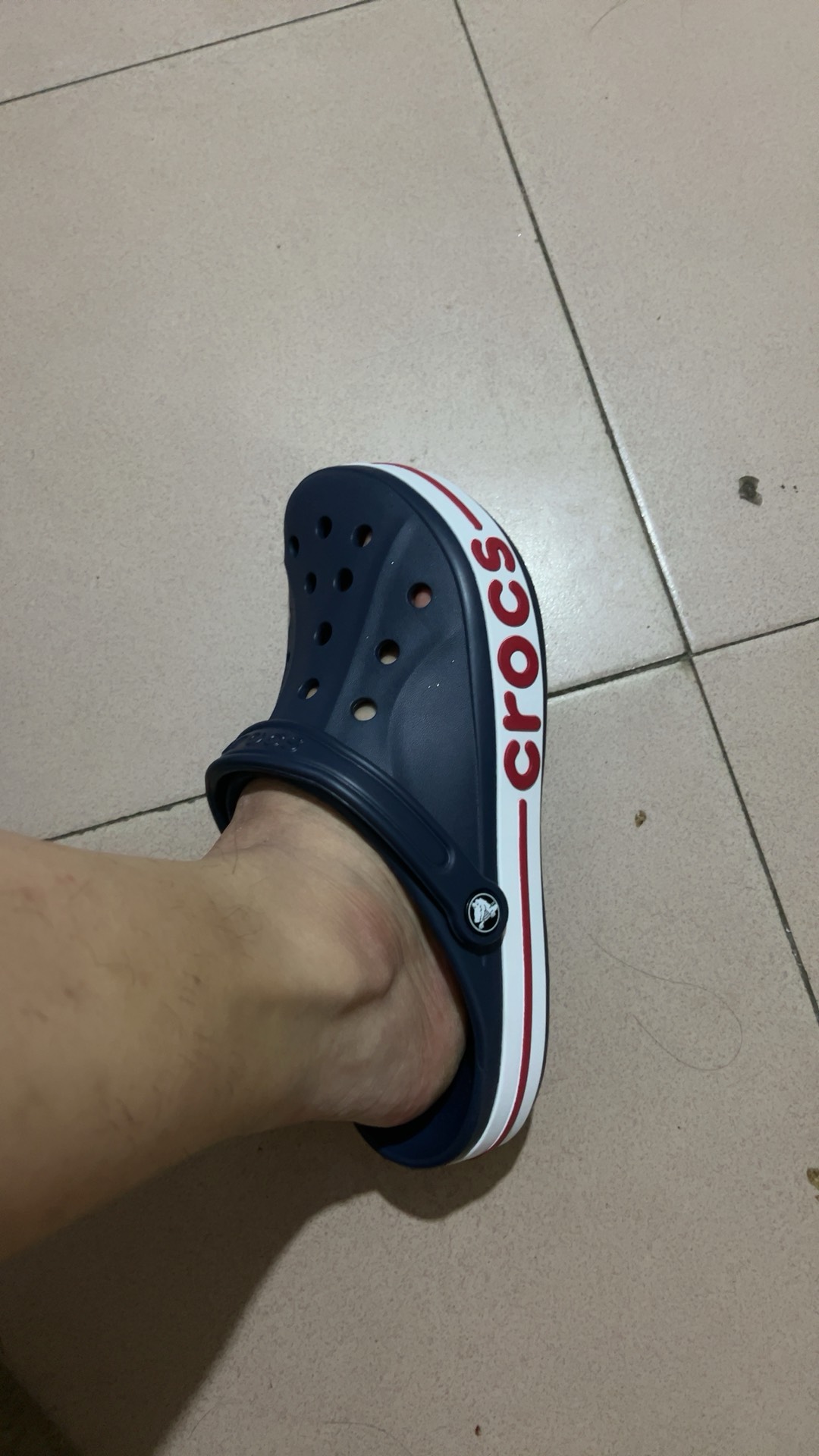 custom review-Crocs Bayaband Clog Beiya Спортивные сандалии унисекс синий белый красный