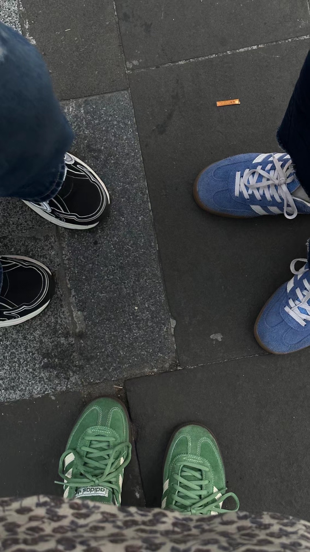 custom review-Adidas Originals HANDBALL SPEZIAL Низкие Кроссовки для скейтбординга Унисекс Зеленый Белый