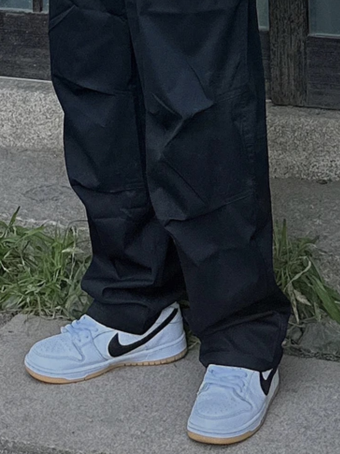 custom review-Nike Dunk SB Low Топ Скейтборд Кроссовки Унисекс Белый Черный