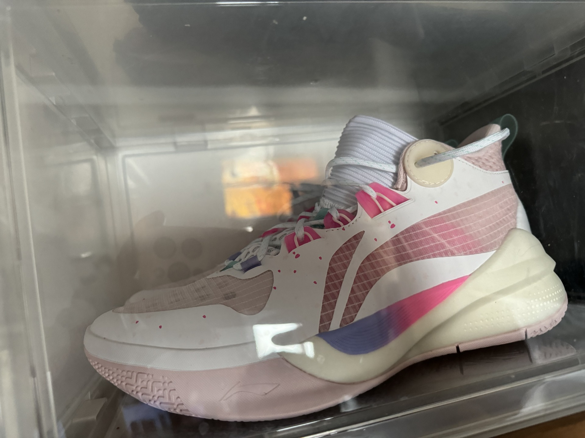 custom review-LINING Sonic 10 Team Баскетбольные кроссовки Низкий топ Мужской