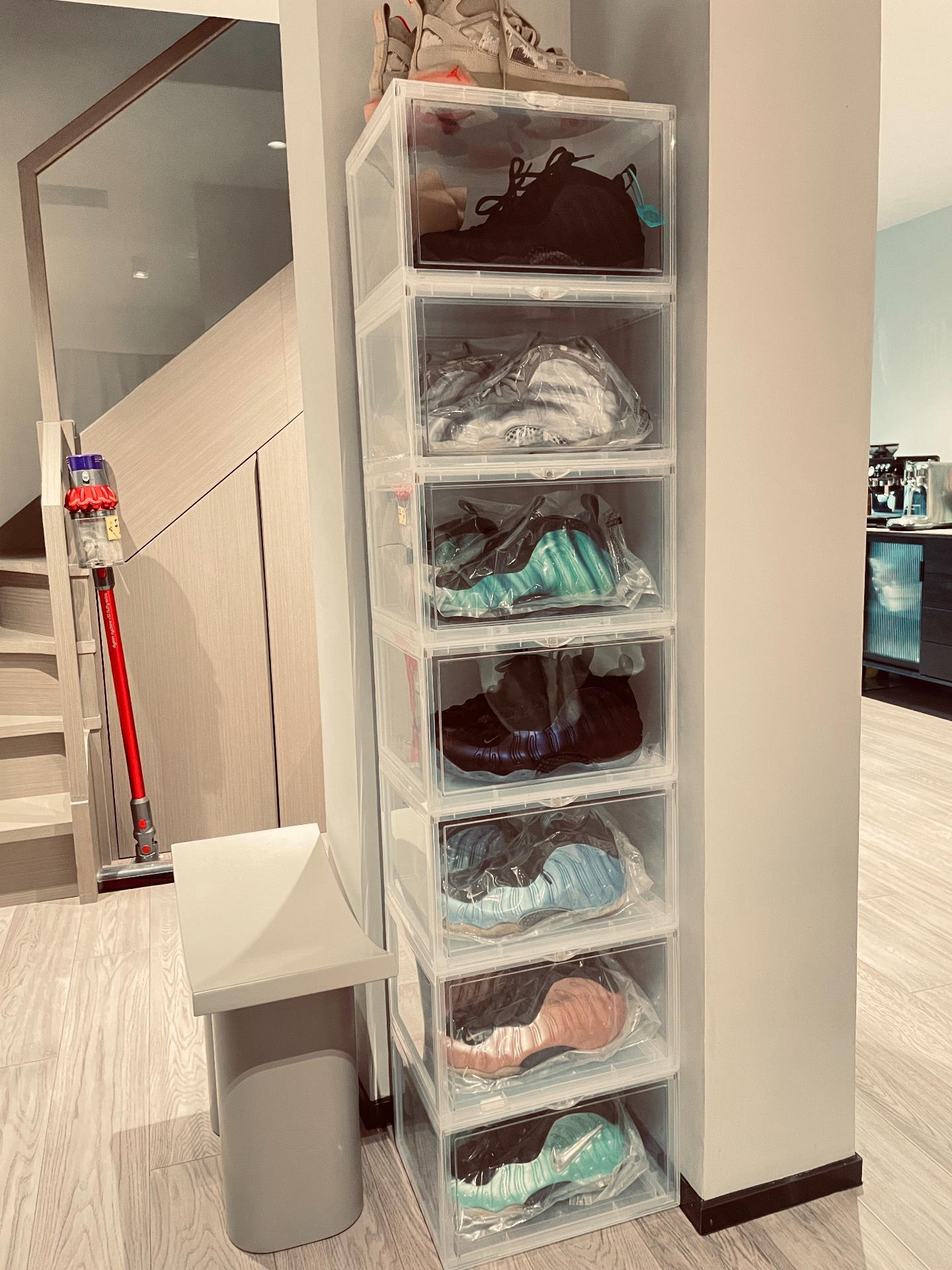 custom review-Nike Foamposite One 'Антрацитовый' MID Топ Винтажные баскетбольные кроссовки Мужской Черный воин Выпуск 2023 года