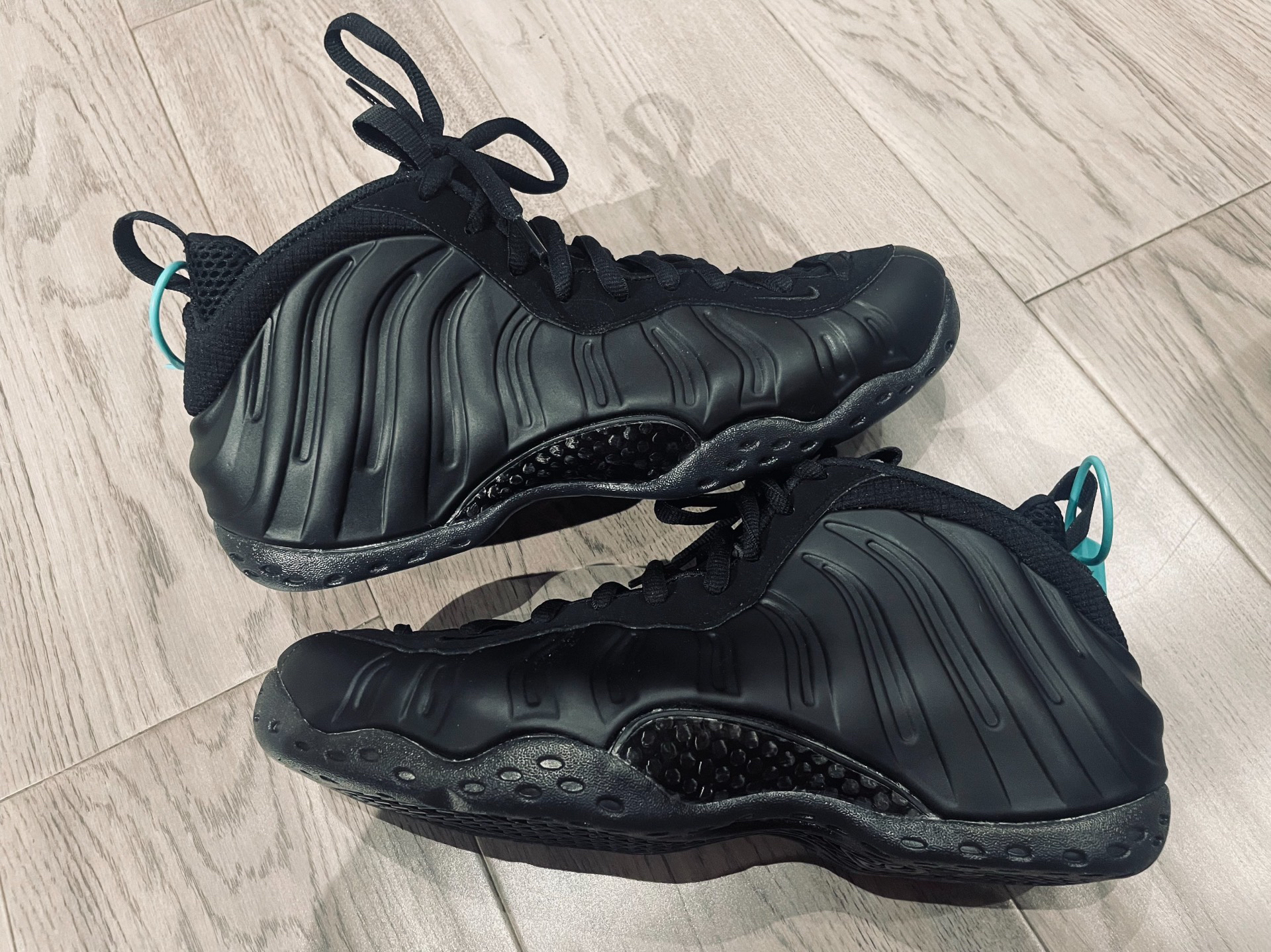 custom review-Nike Foamposite One 'Антрацитовый' MID Топ Винтажные баскетбольные кроссовки Мужской Черный воин Выпуск 2023 года