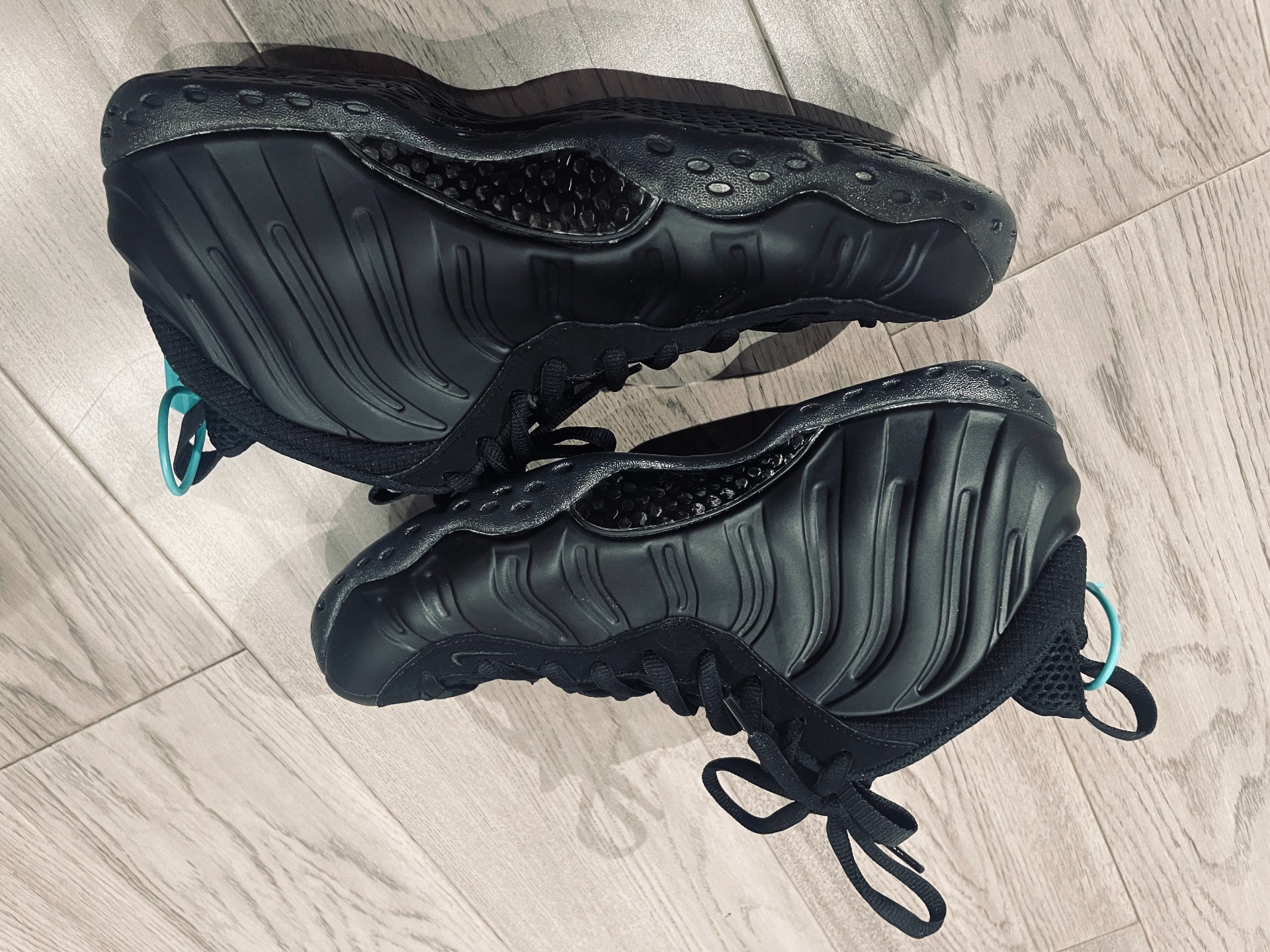 custom review-Nike Foamposite One 'Антрацитовый' MID Топ Винтажные баскетбольные кроссовки Мужской Черный воин Выпуск 2023 года