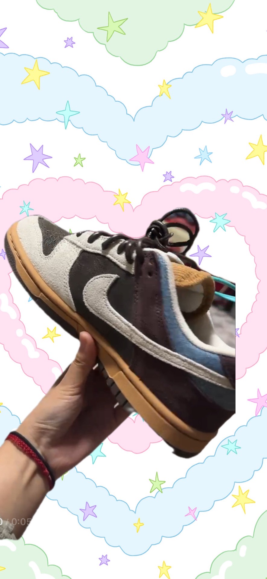 custom review-Nike Dunk Low 'Love Peace' противоскользящие устойчивые к истиранию низкий топ кроссовки для скейтбординга женские коричневый