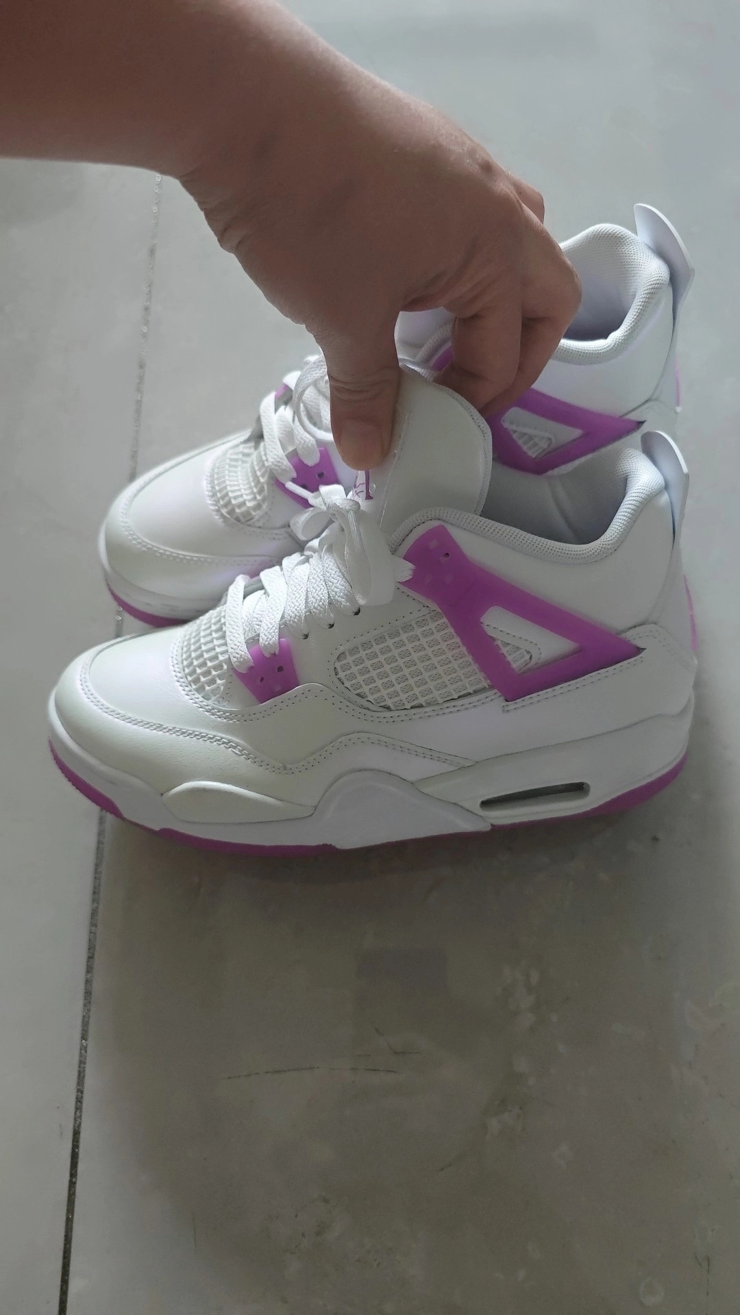 custom review-Jordan 4 Retro Hyper Violet GS