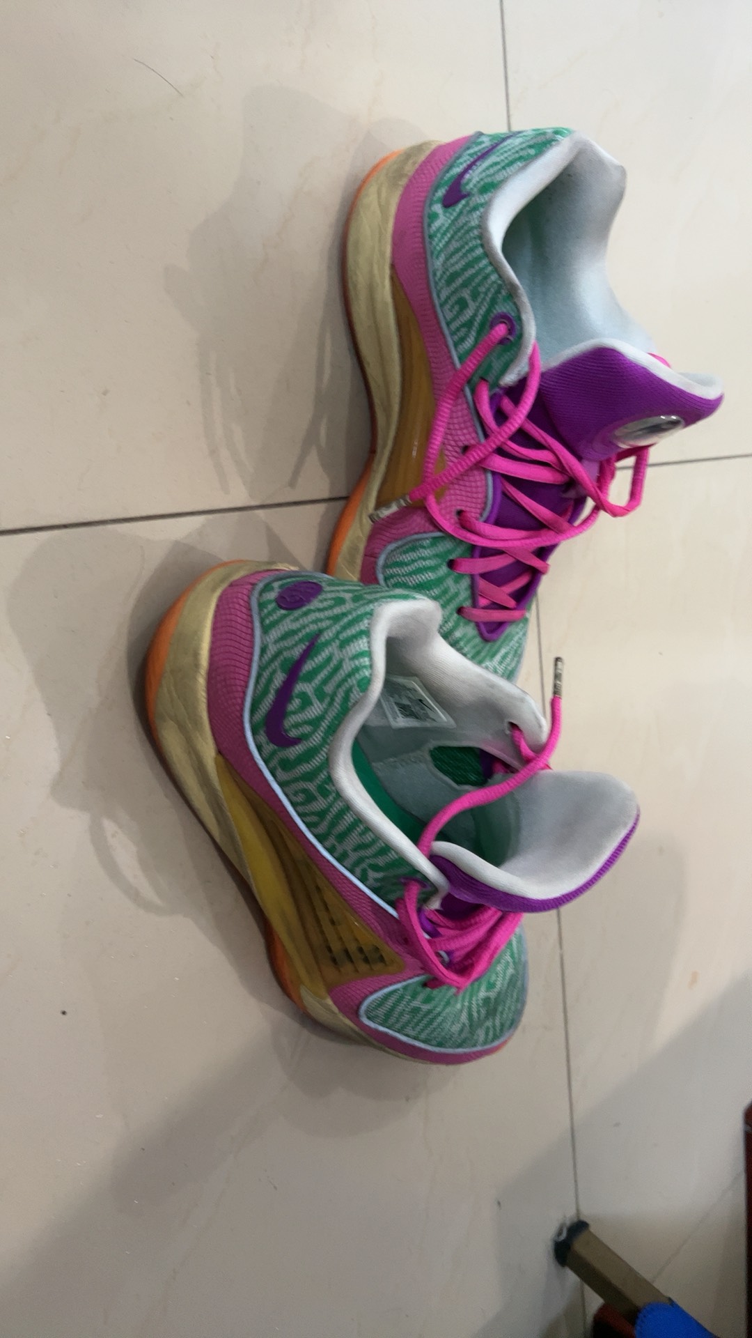 custom review-Nike KD 16 ASW EP Stadium Green Playful Pink
