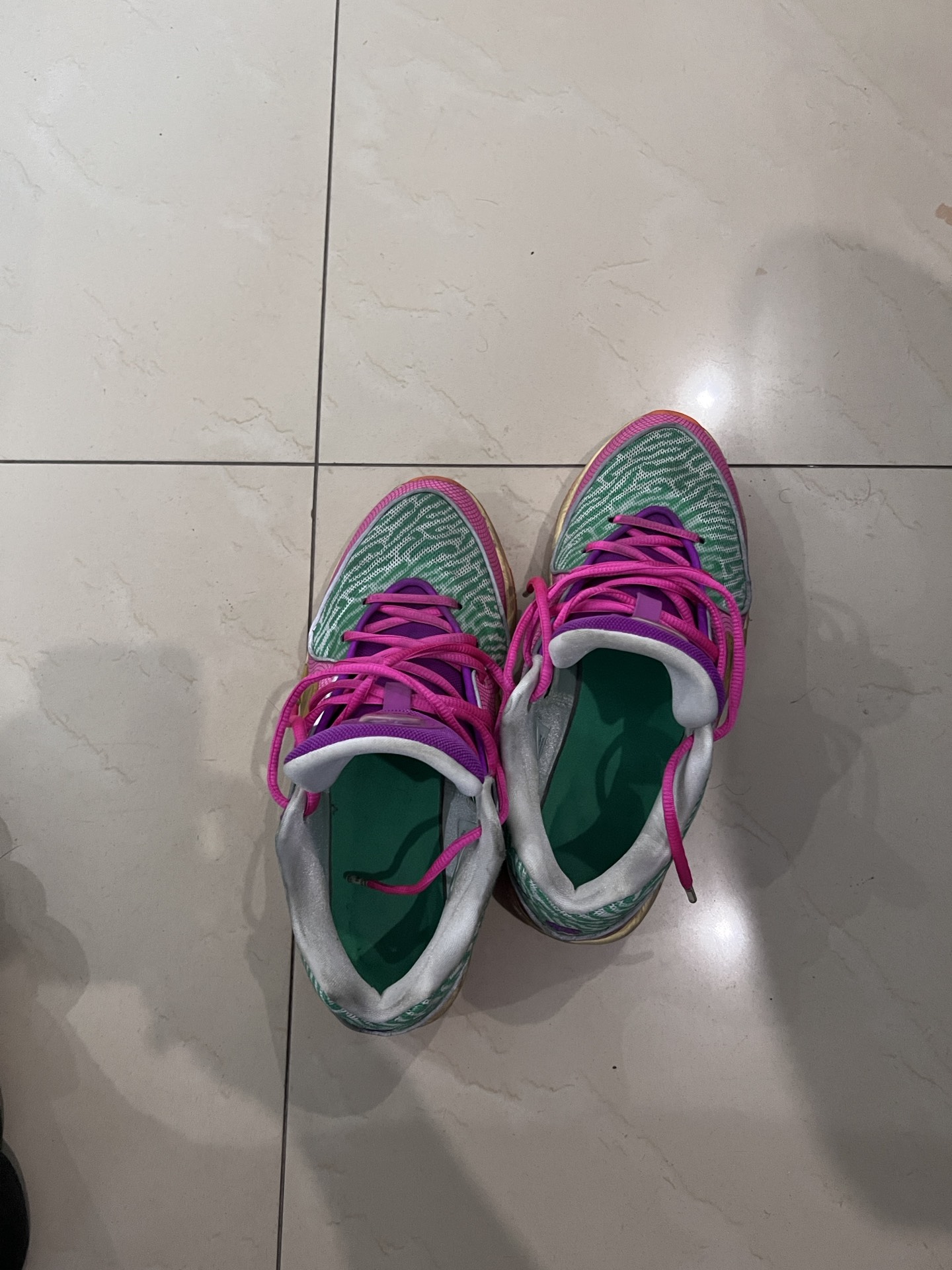 custom review-Nike KD 16 ASW EP Stadium Green Playful Pink