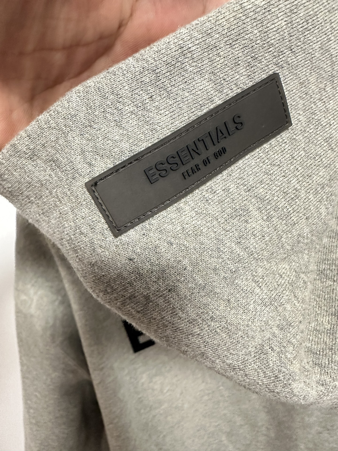 custom review-Fear Of God Essentials Relaxed Hoodie SS22