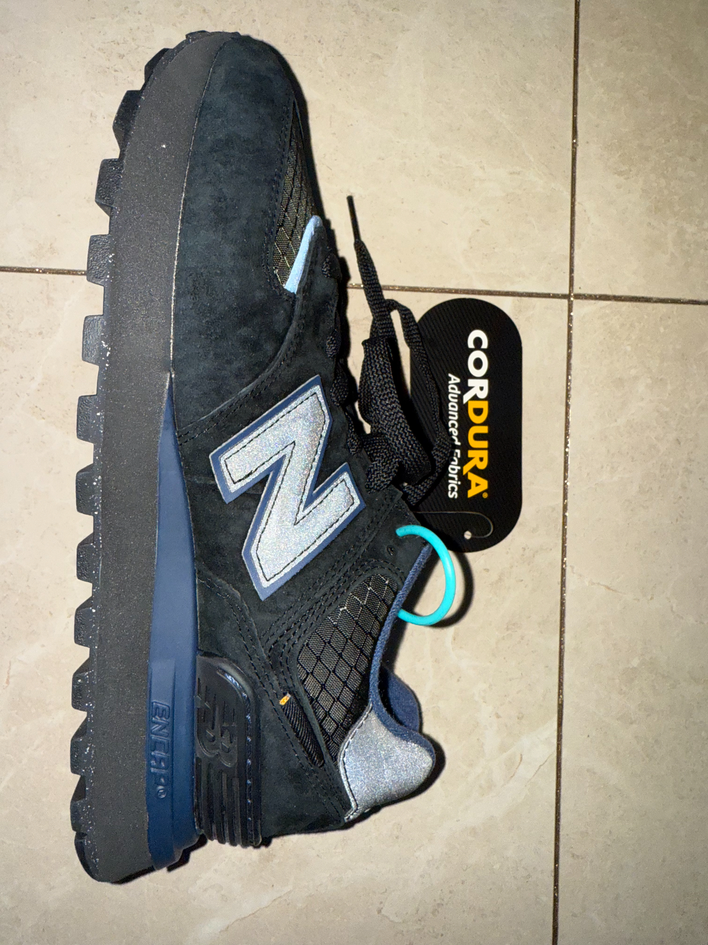 custom review-New Balance NB 574 Low Топ Casual Мужской Черный