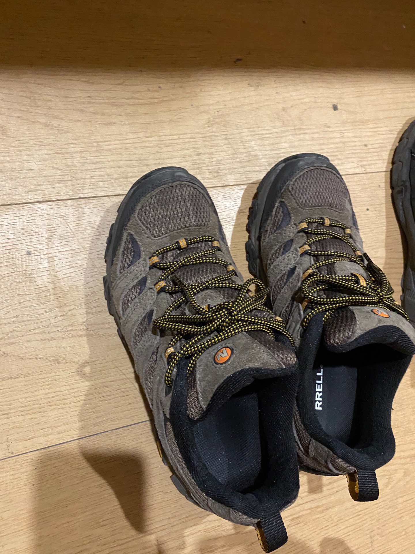 custom review-MERRELL MOAB 3 Противоскользящий устойчивый к истиранию сцепление низкий верх уличная обувь мужская коричневый черный