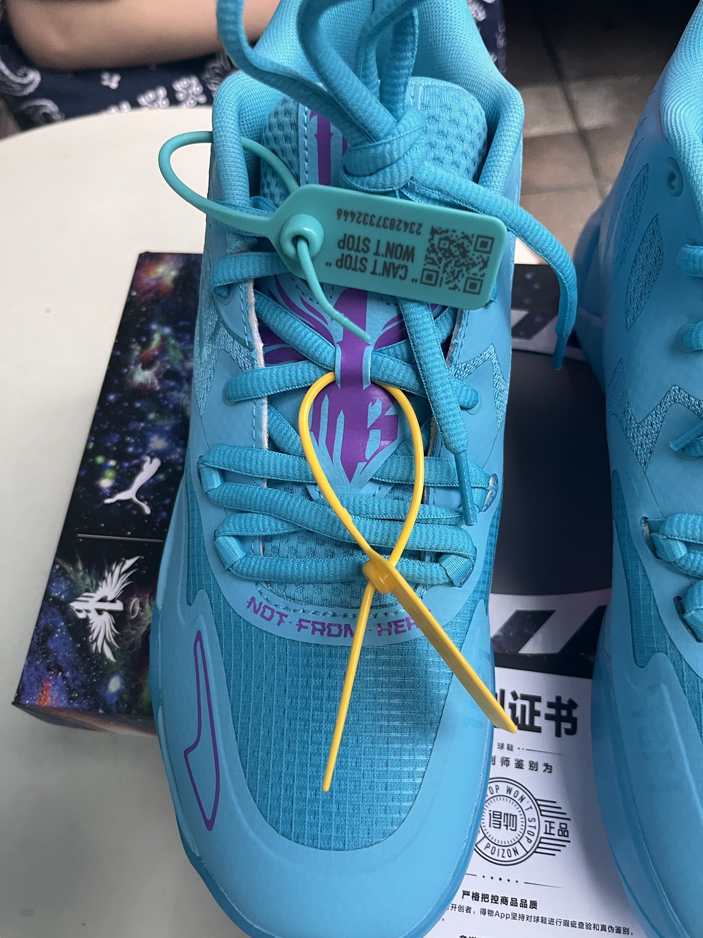 custom review-PUMA LaMelo Ball MB.01 'Blue'