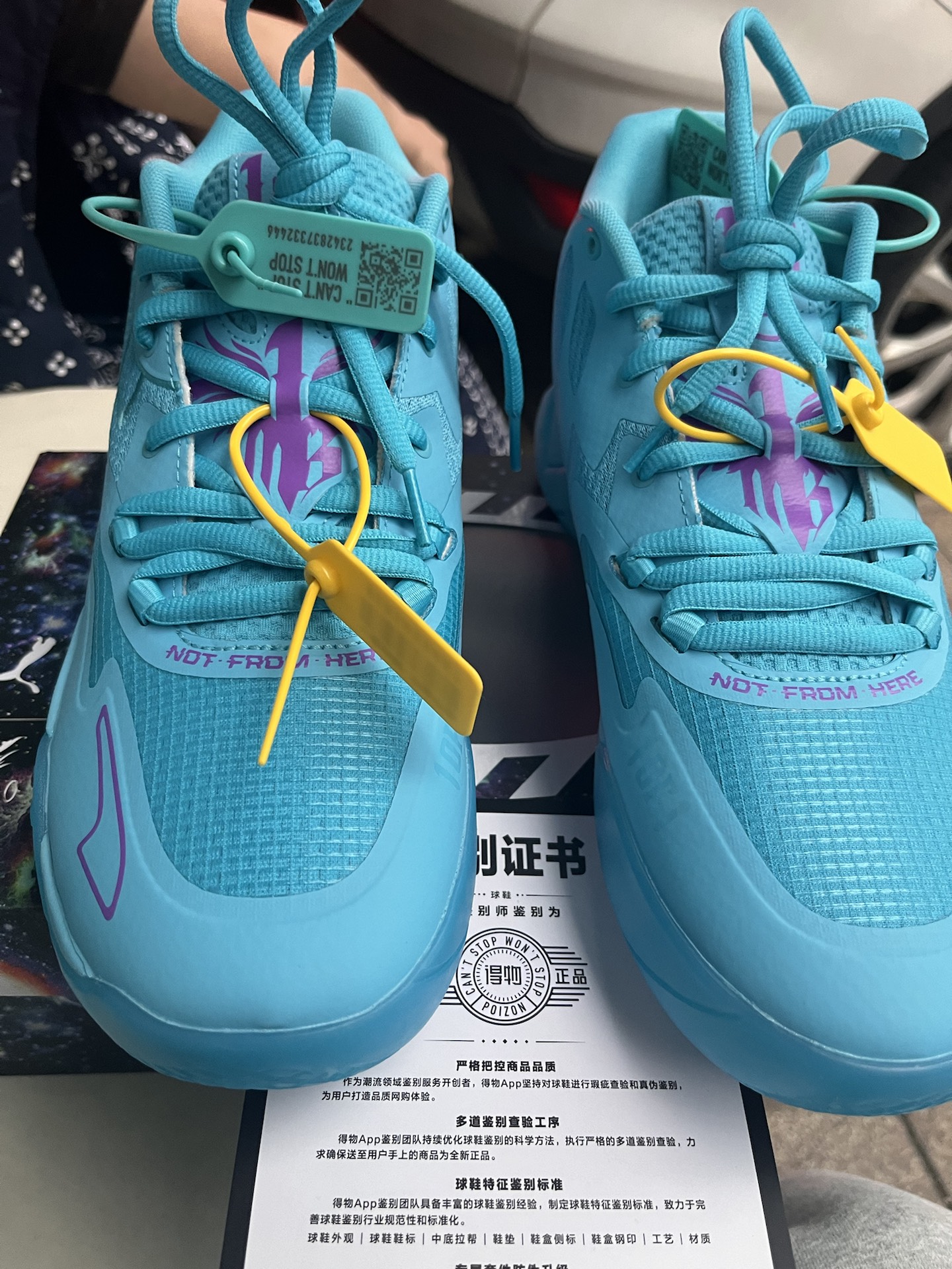 custom review-PUMA LaMelo Ball MB.01 'Blue'