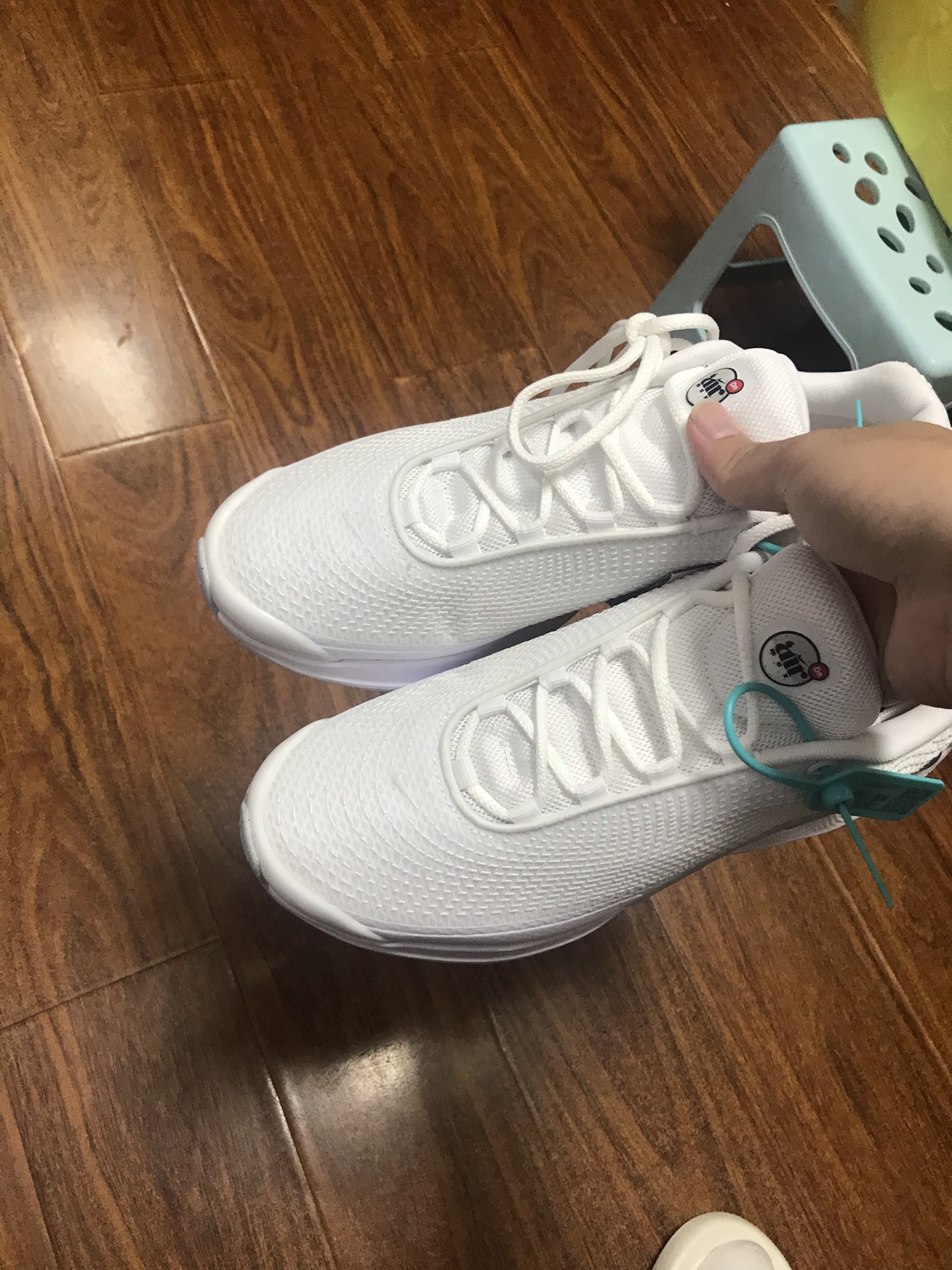 custom review-Nike Air Max Dn 'Белый Металлический Серебряный' Амортизация Устойчивость к истиранию Дышащий Низкий верх Повседневный Унисекс Белый