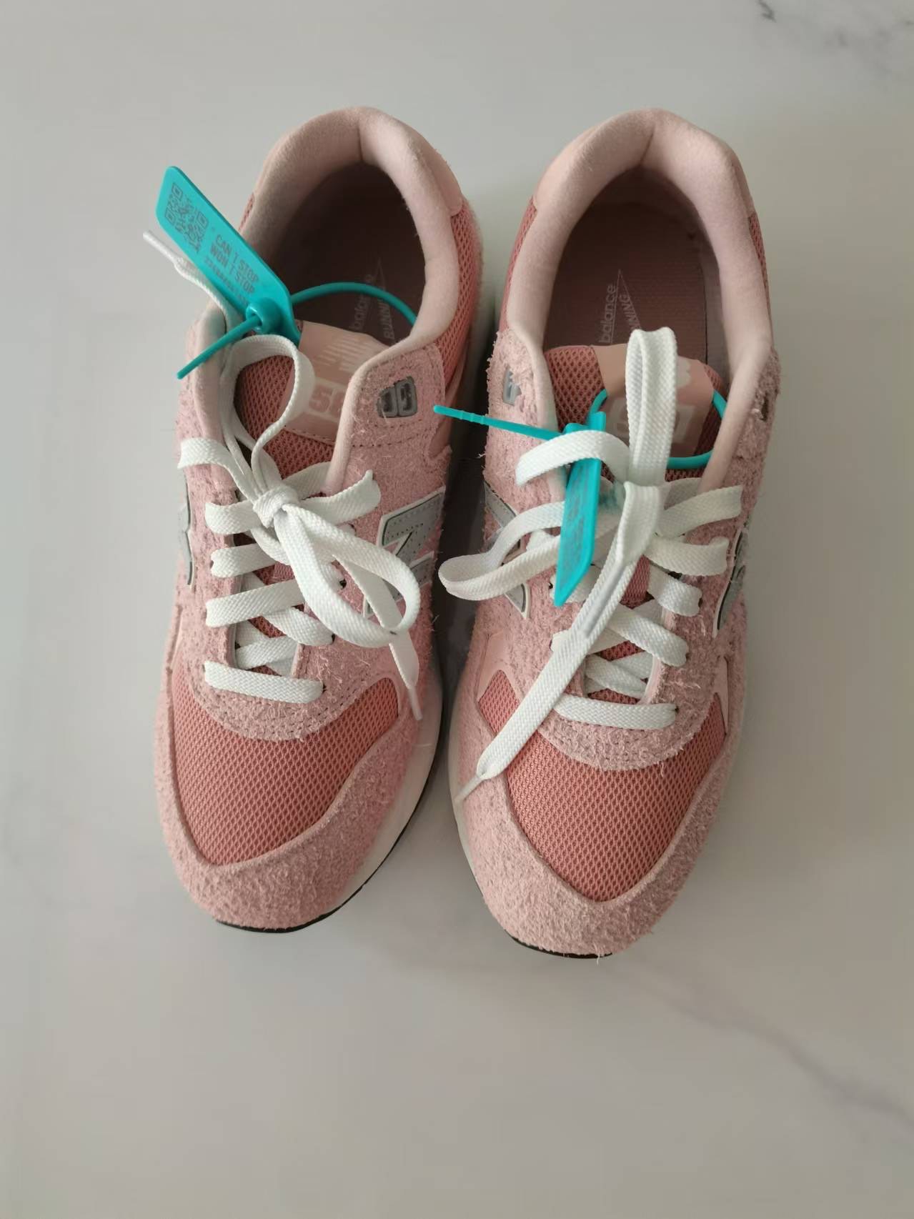 custom review-New Balance NB 580 Устойчивые к истиранию низкие беговые кроссовки унисекс розовые