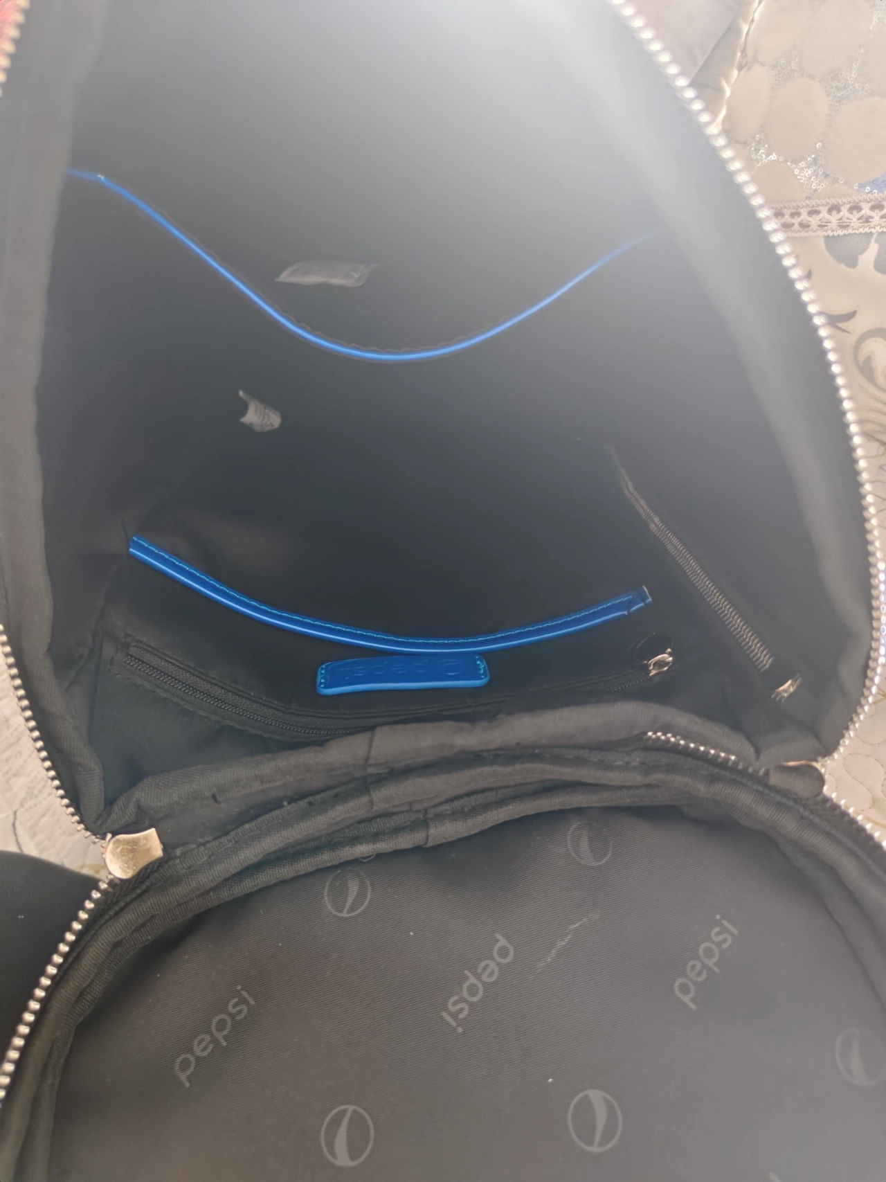 custom review-Pepsi ПУ (полиуретан) Ведро-Формовая Сумка-Рюкзак Унисекс Синий Черный