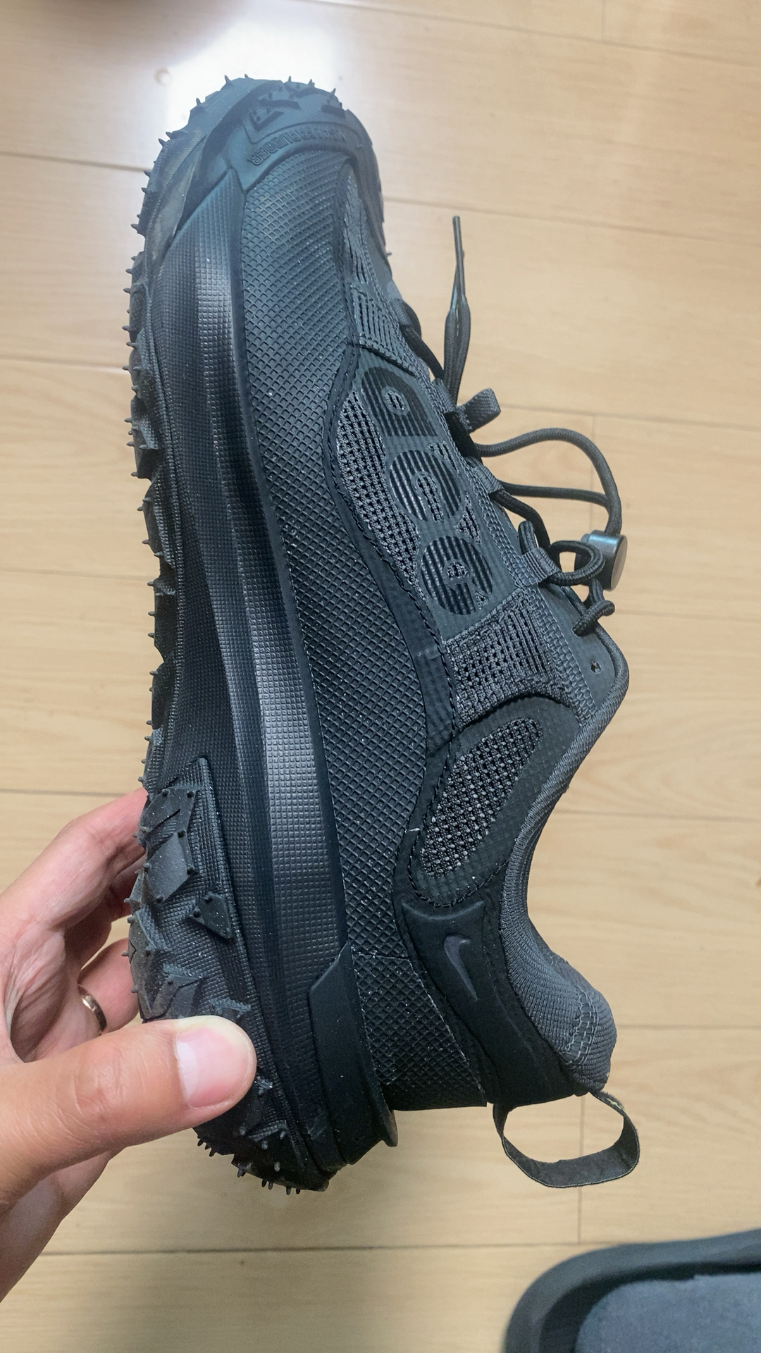 custom review-Nike ACG Mountain Fly 2 Low Топ Уличная обувь Унисекс Черный