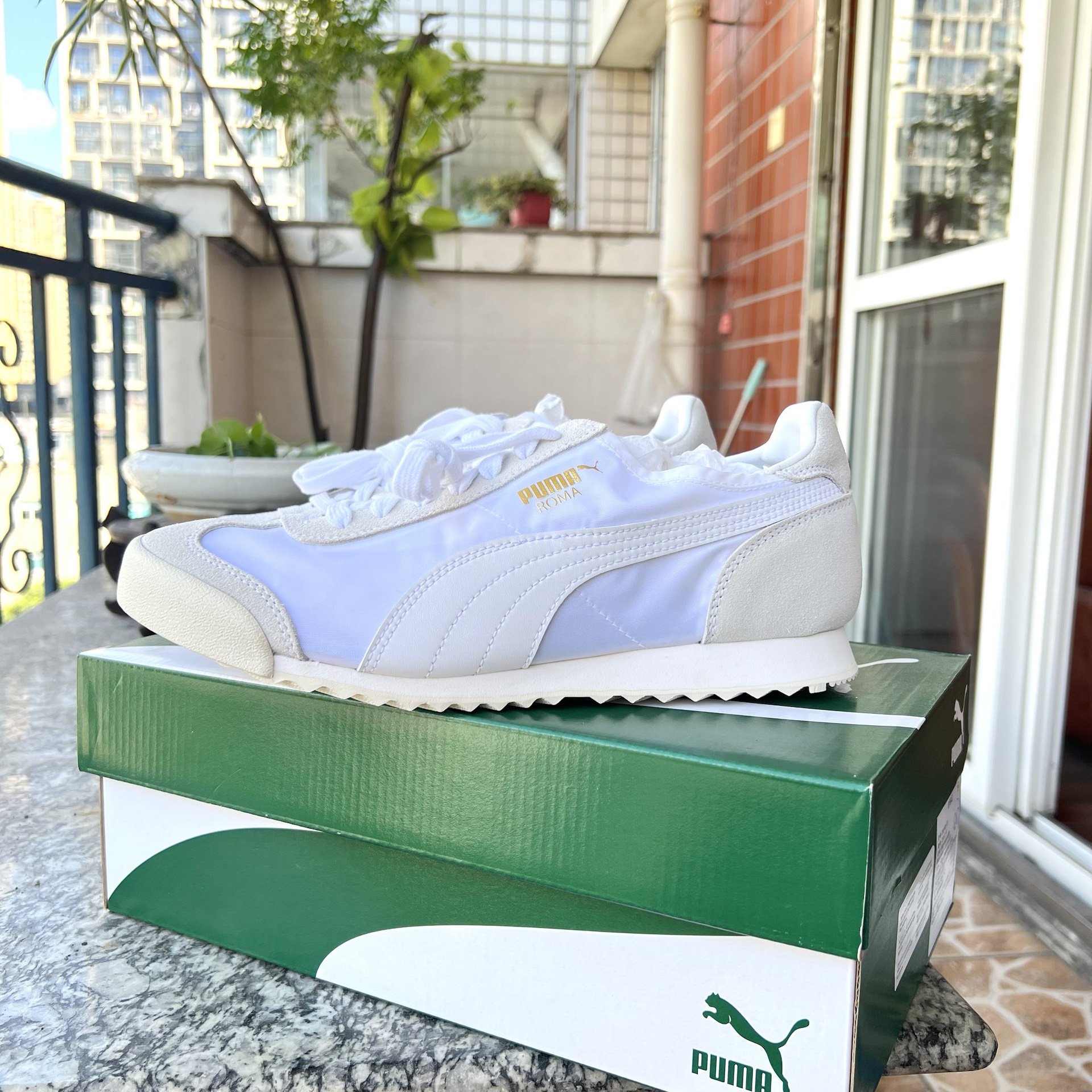 分享一双puma的小白鞋