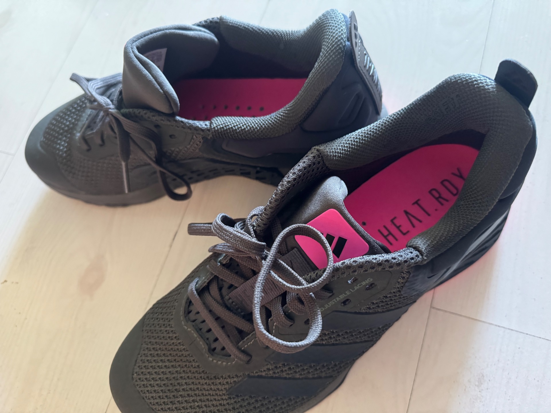 custom review-Adidas DROPSET 3 Slip Resistant и Breathable Low-Top Тренировочные Кроссовки Unisex Black Pink