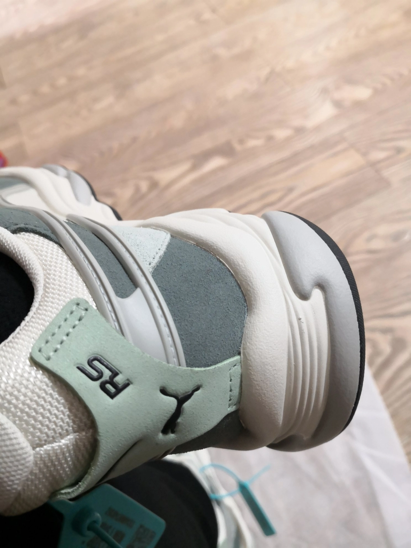 custom review-PUMA RS Connect BUCK Низкий Топ Casual Унисекс Ледяной Зеленый