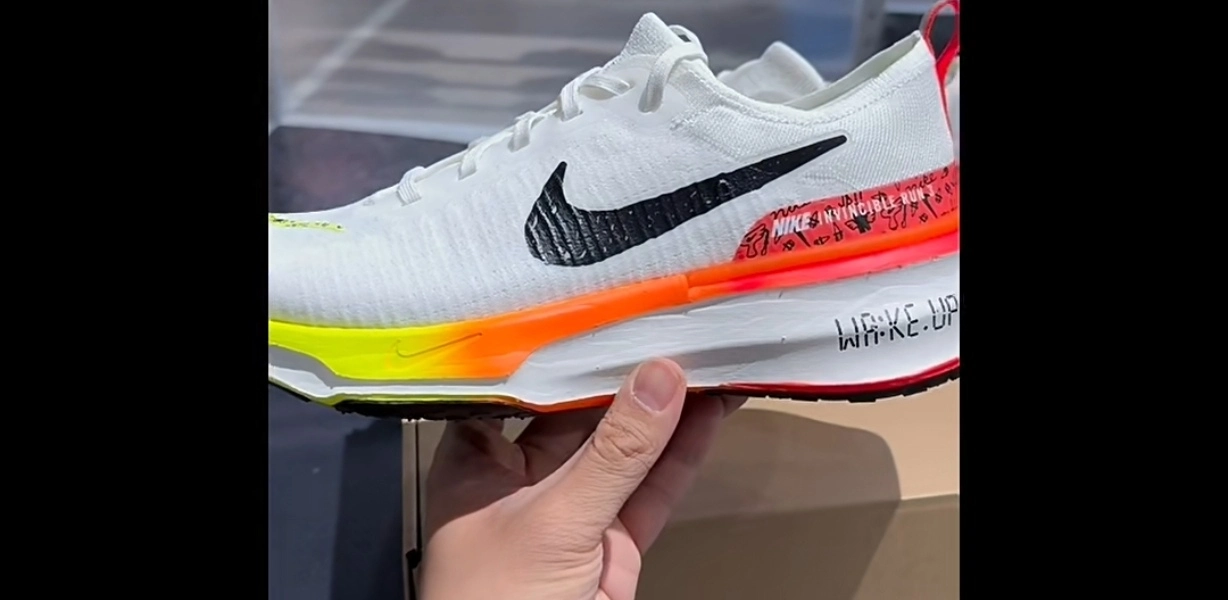 custom review-Nike Invincible 3 Амортизация Устойчивый к истиранию Дышащий Низкий Топ Повседневные Тренировочные Беговые кроссовки Мужские Белый Красный