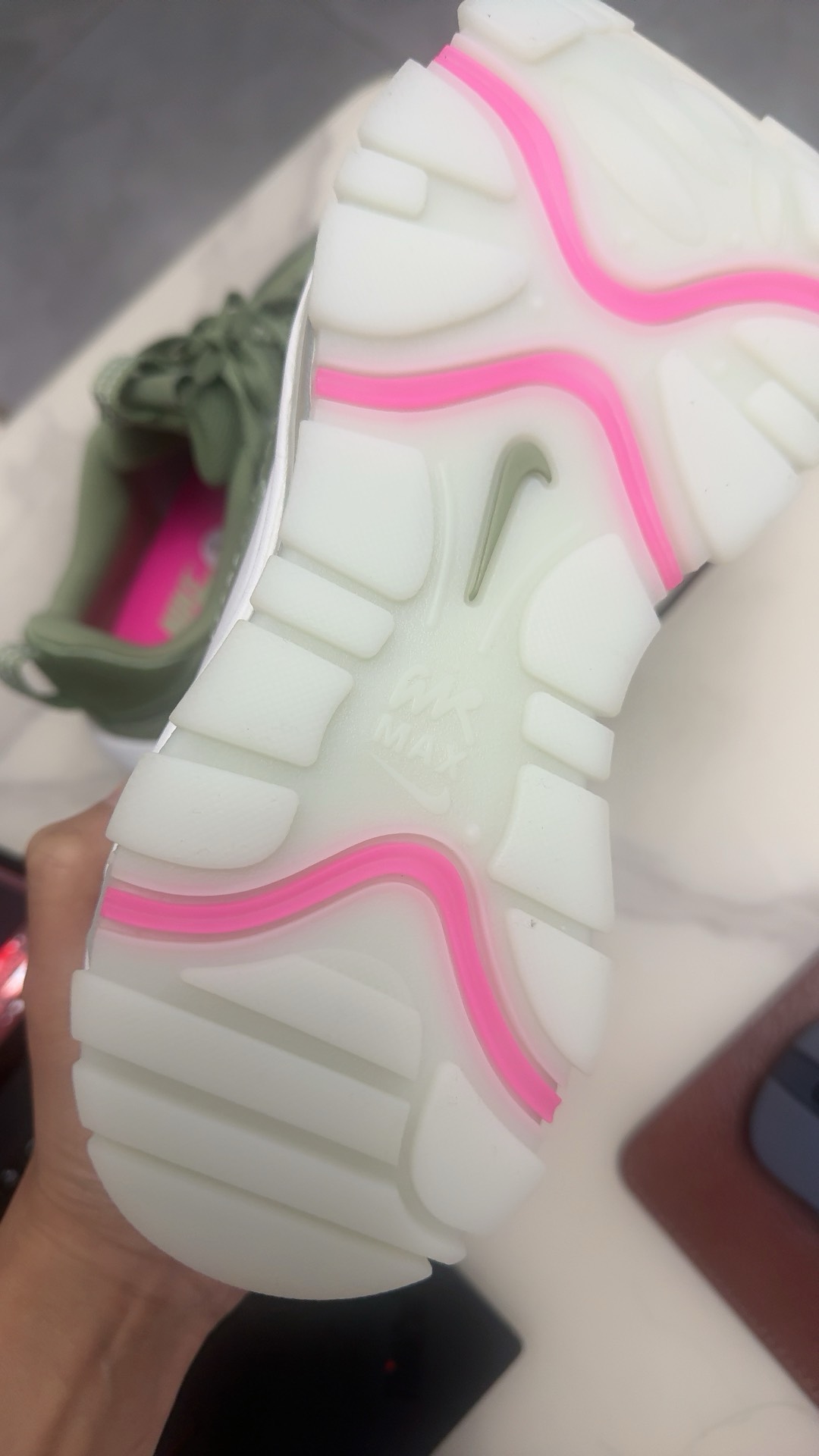 custom review-Nike Air Max 97 Futura Устойчивая к истиранию Низкая Повседневная обувь Женская Зеленая