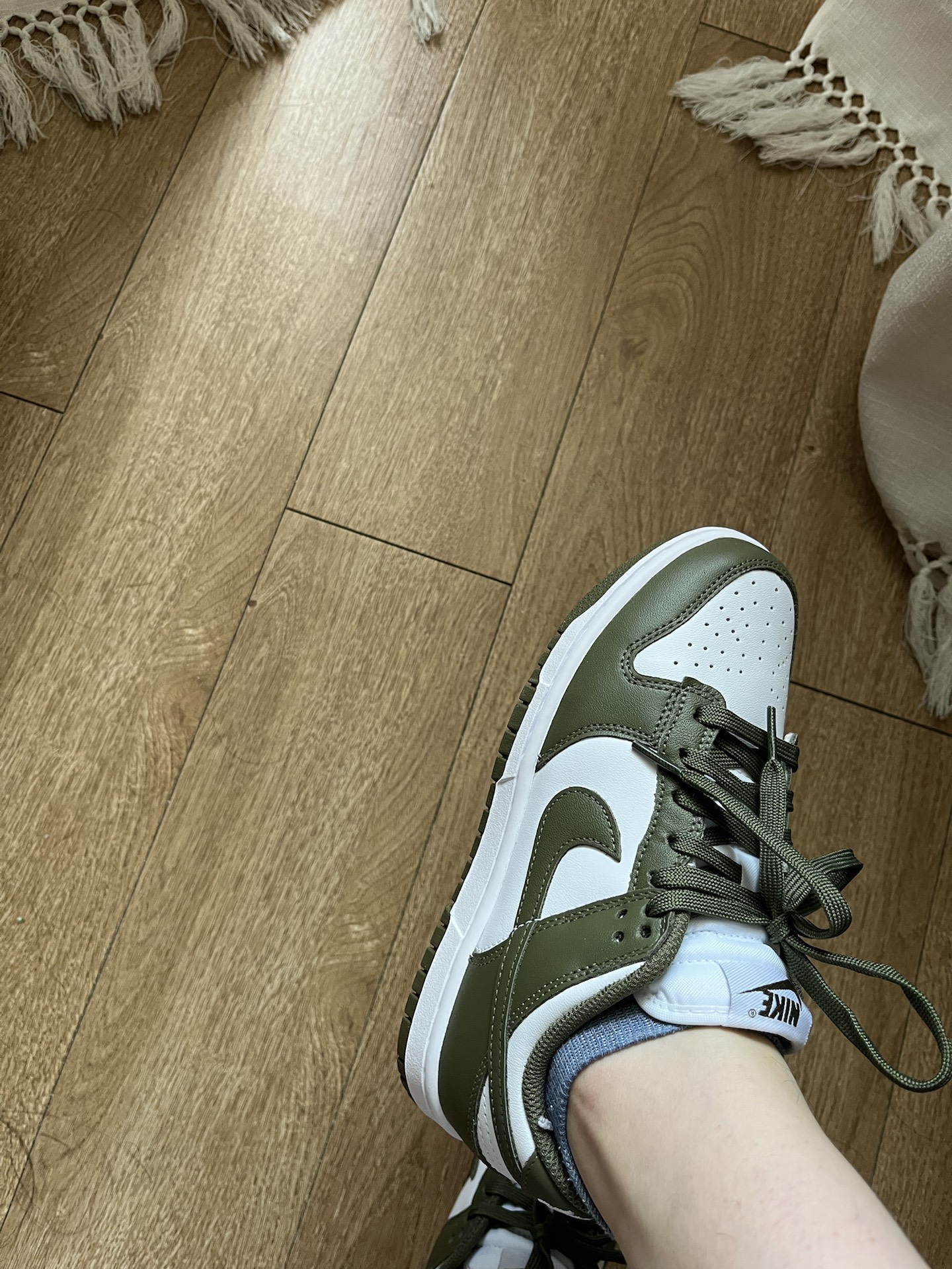 custom review-Nike Dunk Low Medium Olive Women's