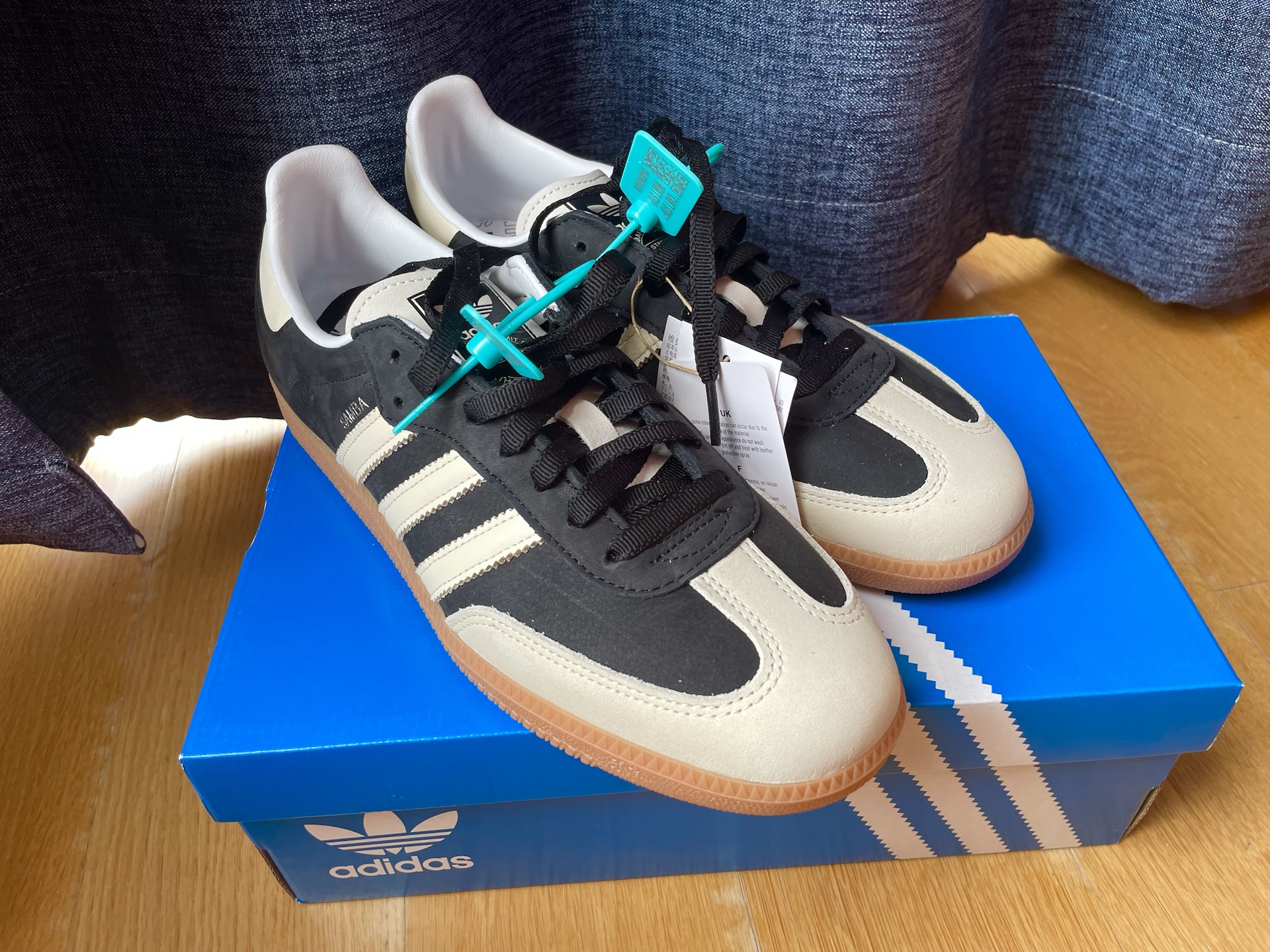custom review-adidas originals Samba OG Black Wonder White Women's