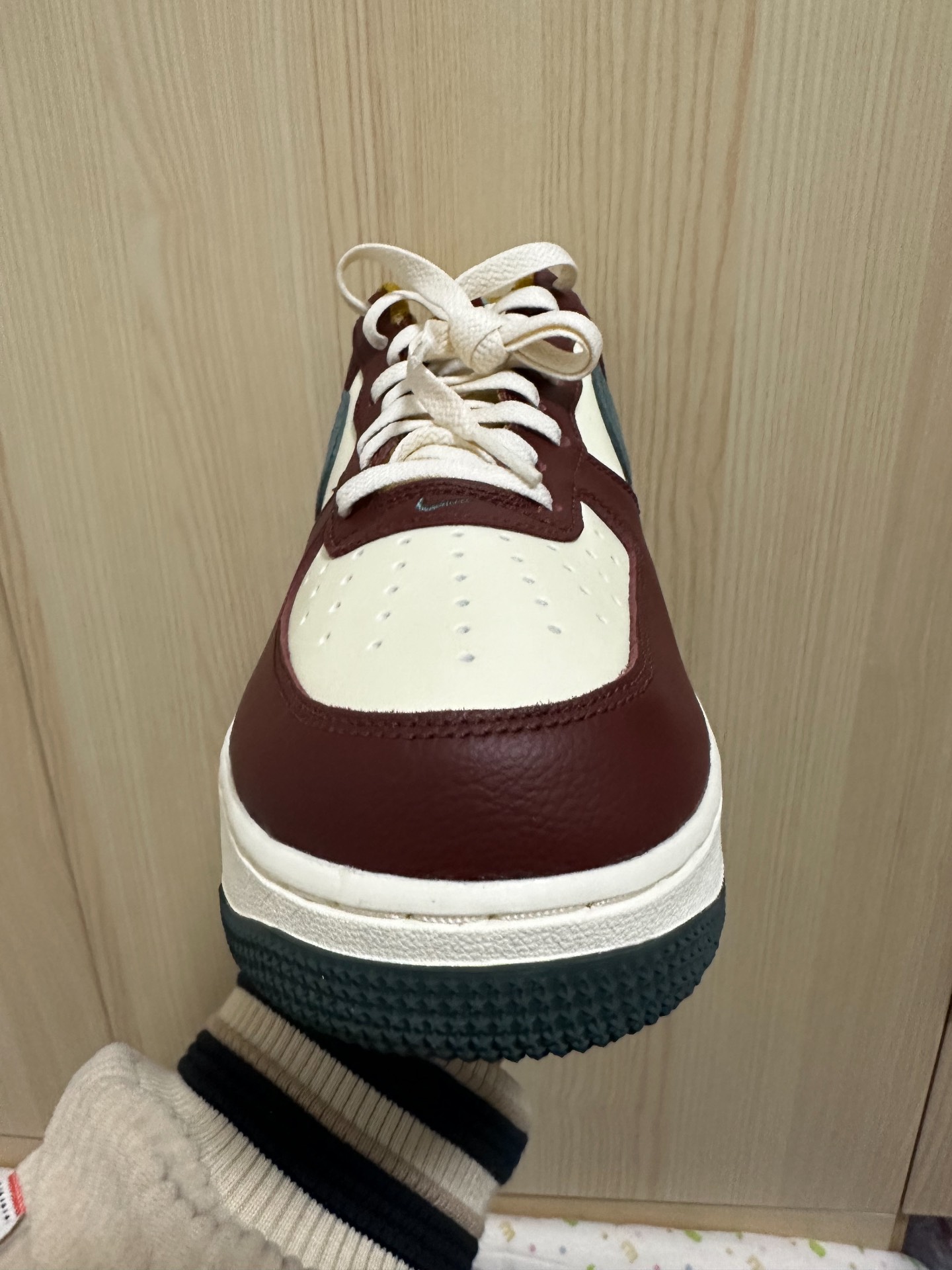 custom review-Nike Air FORCE 1 Low Топ Скейтборд Кроссовки Мужские Белый Умбра