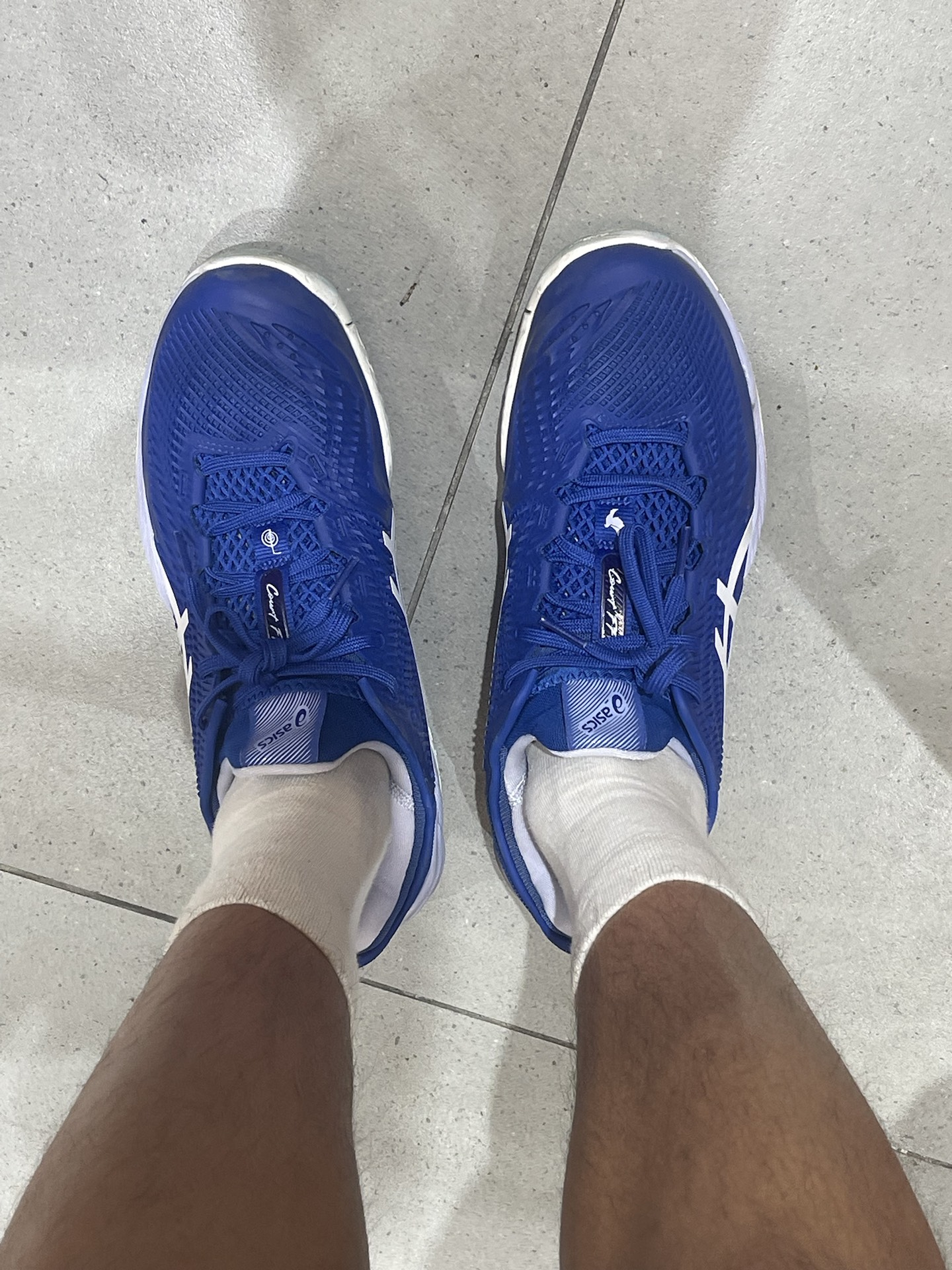 custom review-Asics Court FF 3 Novak Удобные с амортизацией противоскользящие поддерживающие кроссовки для тенниса с низким верхом