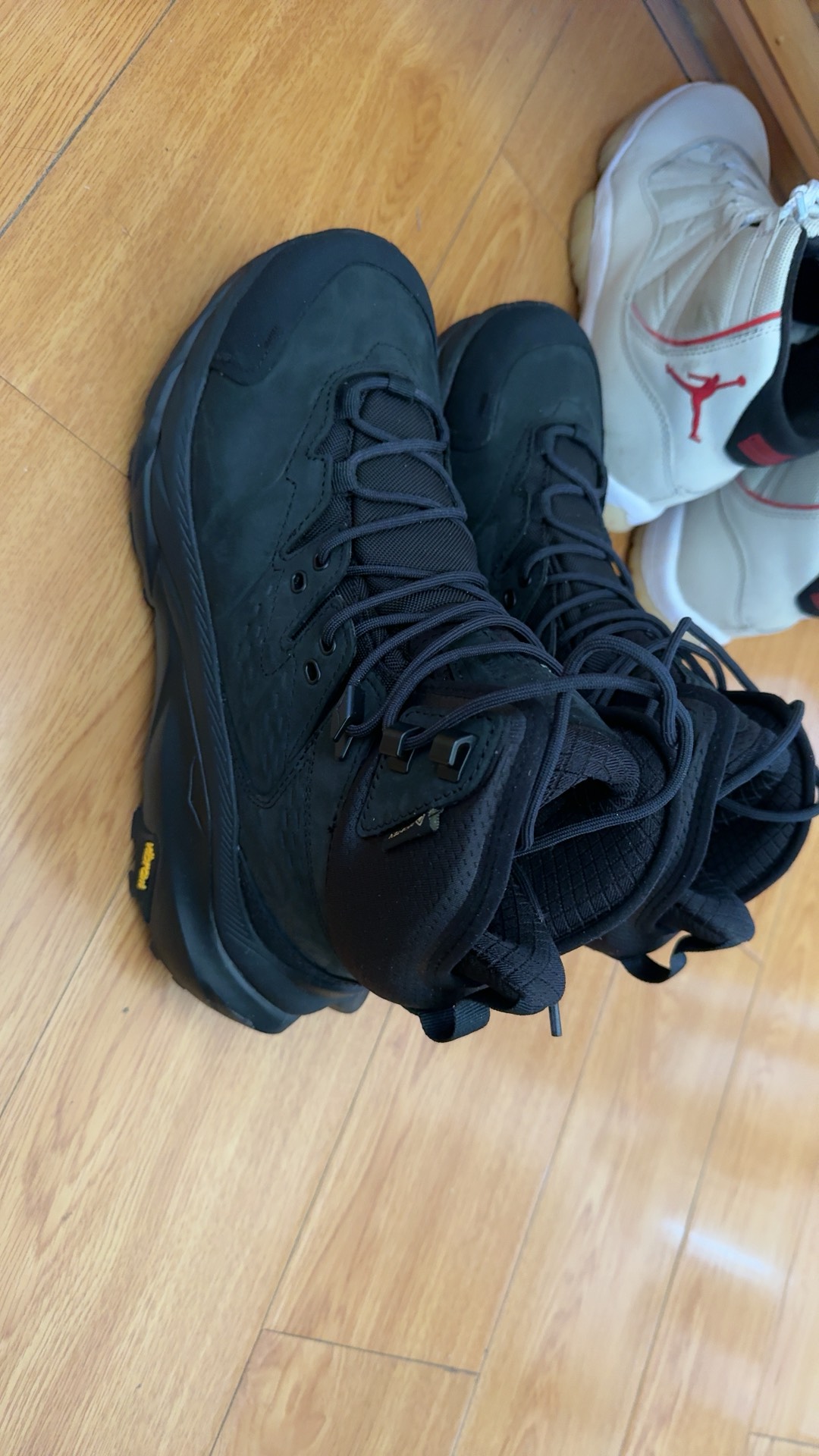 custom review-HOKA ONE ONE Kaha 2 GTX Амортизация Дышащий Легкий Высокий Топ Уличная Обувь Мужская Черный Водонепроницаемый Версия