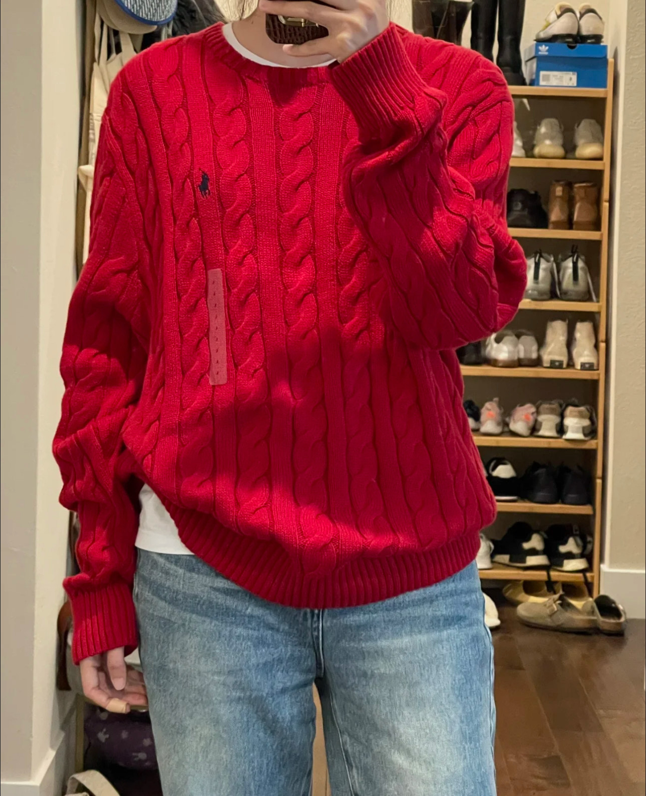 custom review-Polo Ralph Lauren Свитер Детская одежда FW22 Красный Детский