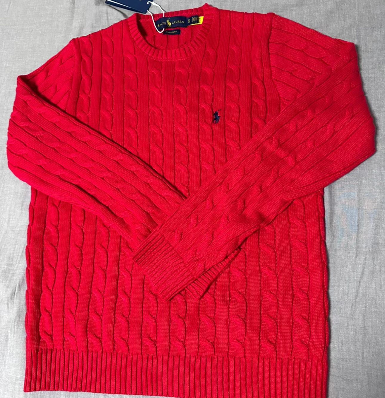 custom review-Polo Ralph Lauren Свитер Детская одежда FW22 Красный Детский