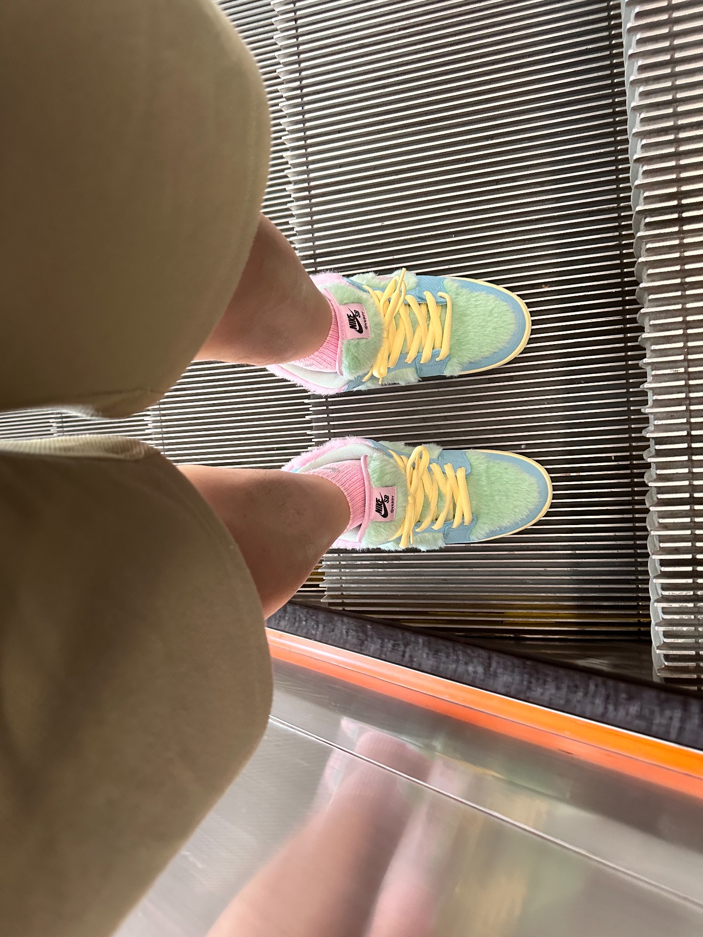 custom review-Verdy co-brand x Nike Dunk SB Low Топ Скейтборд Кроссовки Мужские Синий Зеленый Розовый