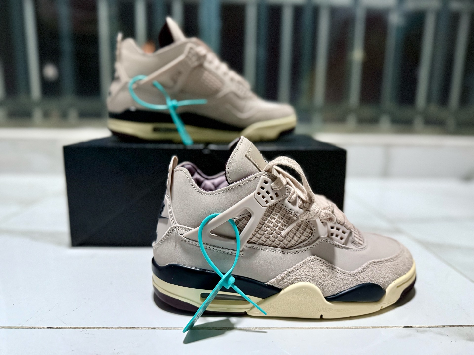 custom review-Jordan 4 Retro Og Sp A Ma Maniére While You Were Sleeping Women's