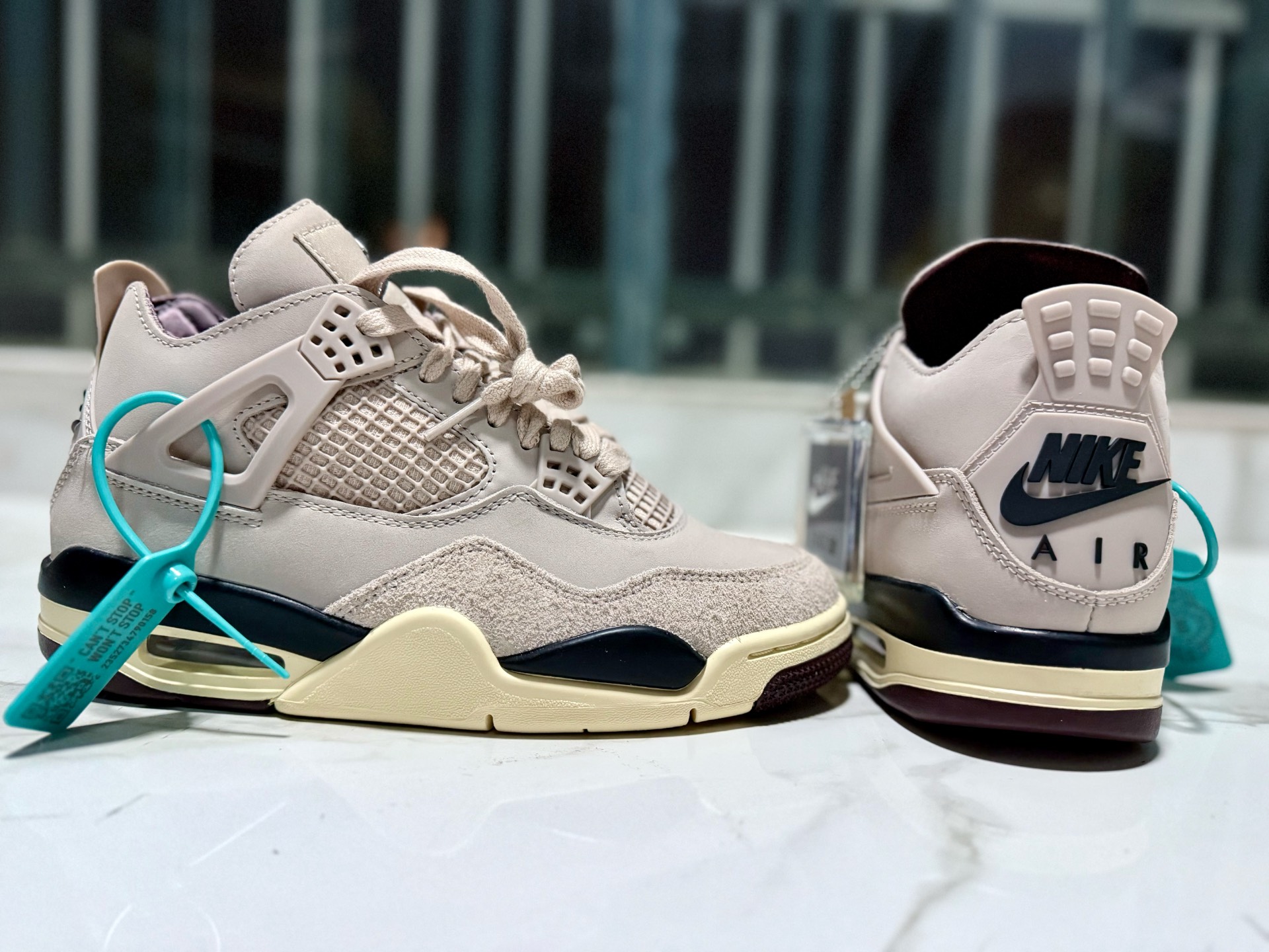 custom review-Jordan 4 Retro Og Sp A Ma Maniére While You Were Sleeping Women's