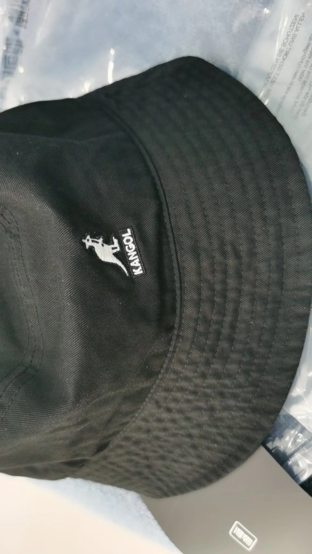 custom review-KANGOL Холст Bucket Hats Unisex Черный