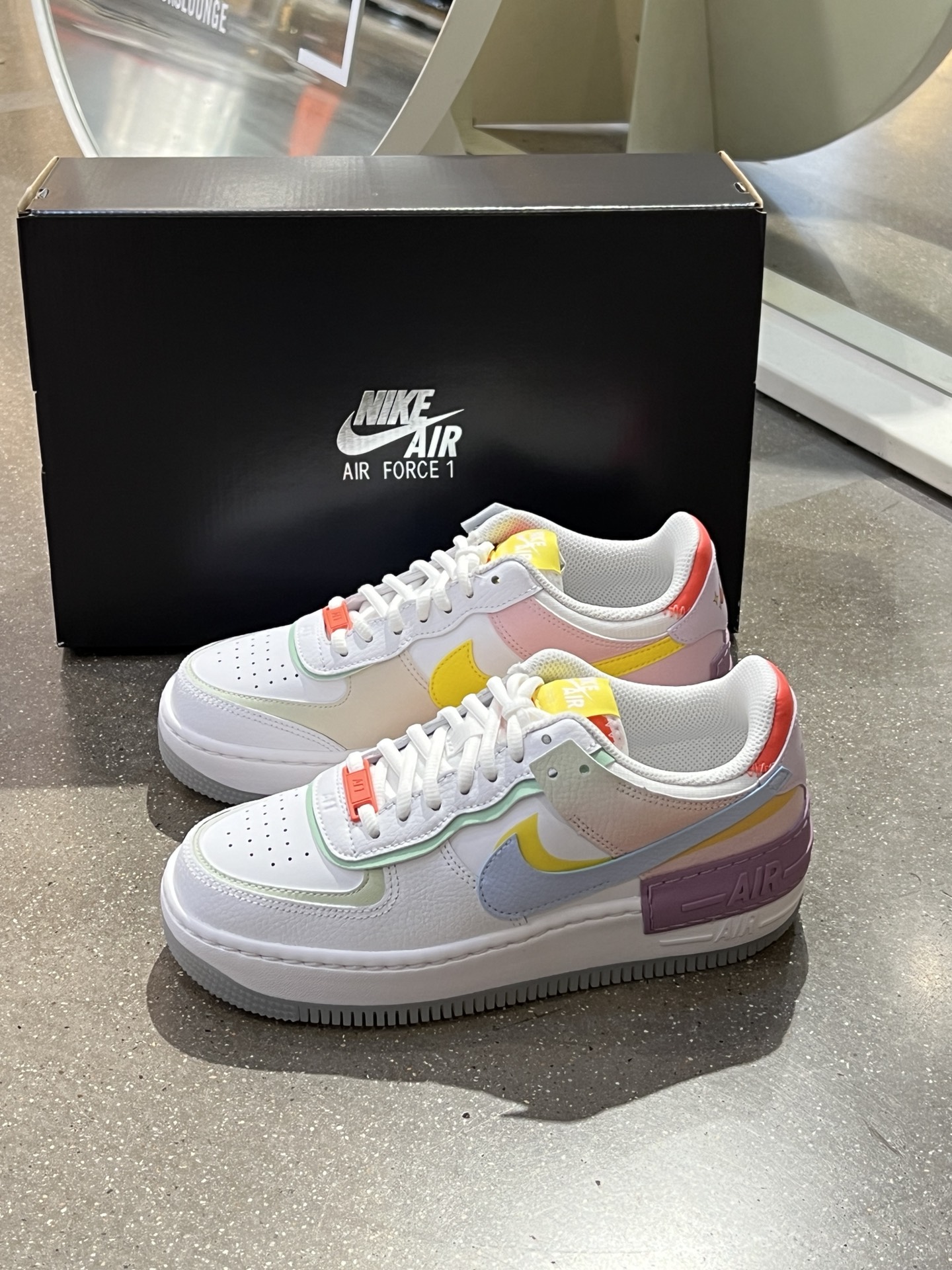 空军一号nike爱了 #2024的第一双鞋 #我的高颜值好物 #马卡龙色板 