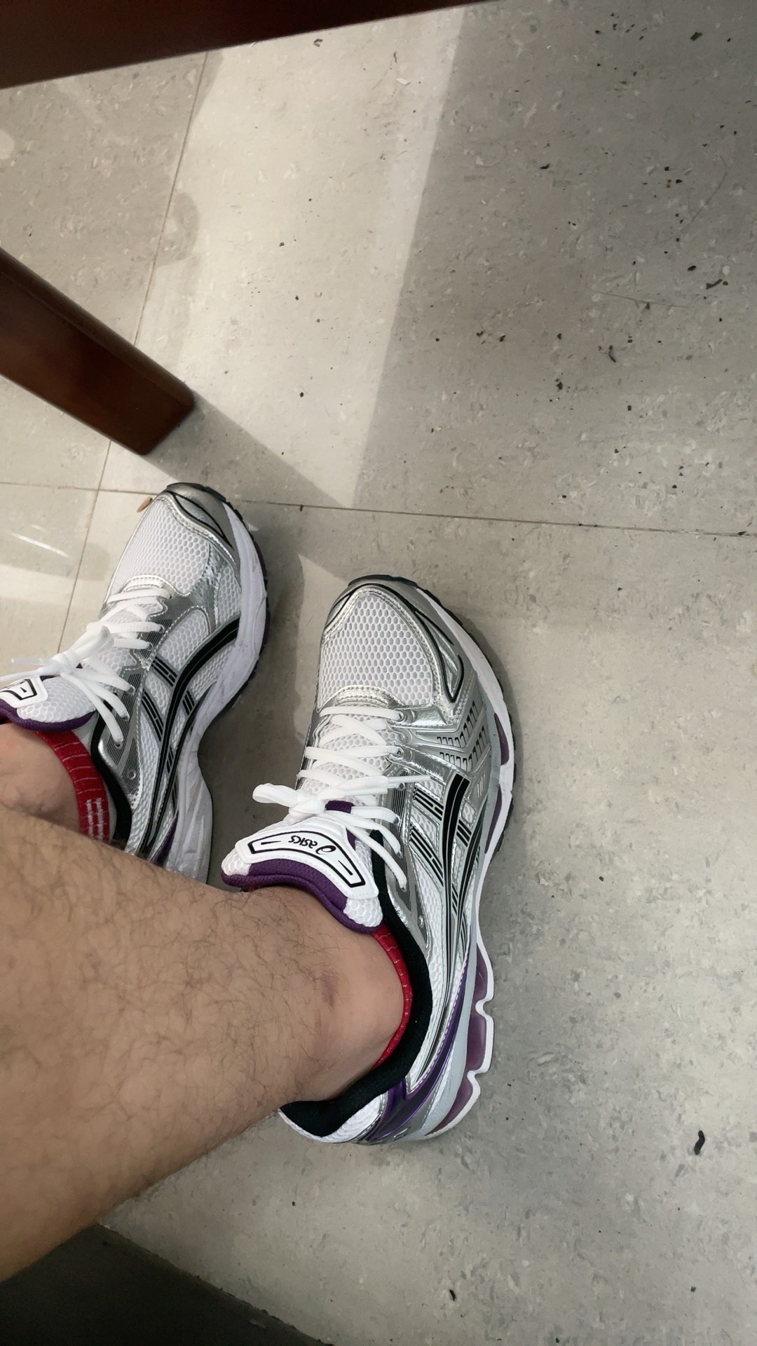 custom review-Asics Gel Kayano 14 White Dark Grape Women
s